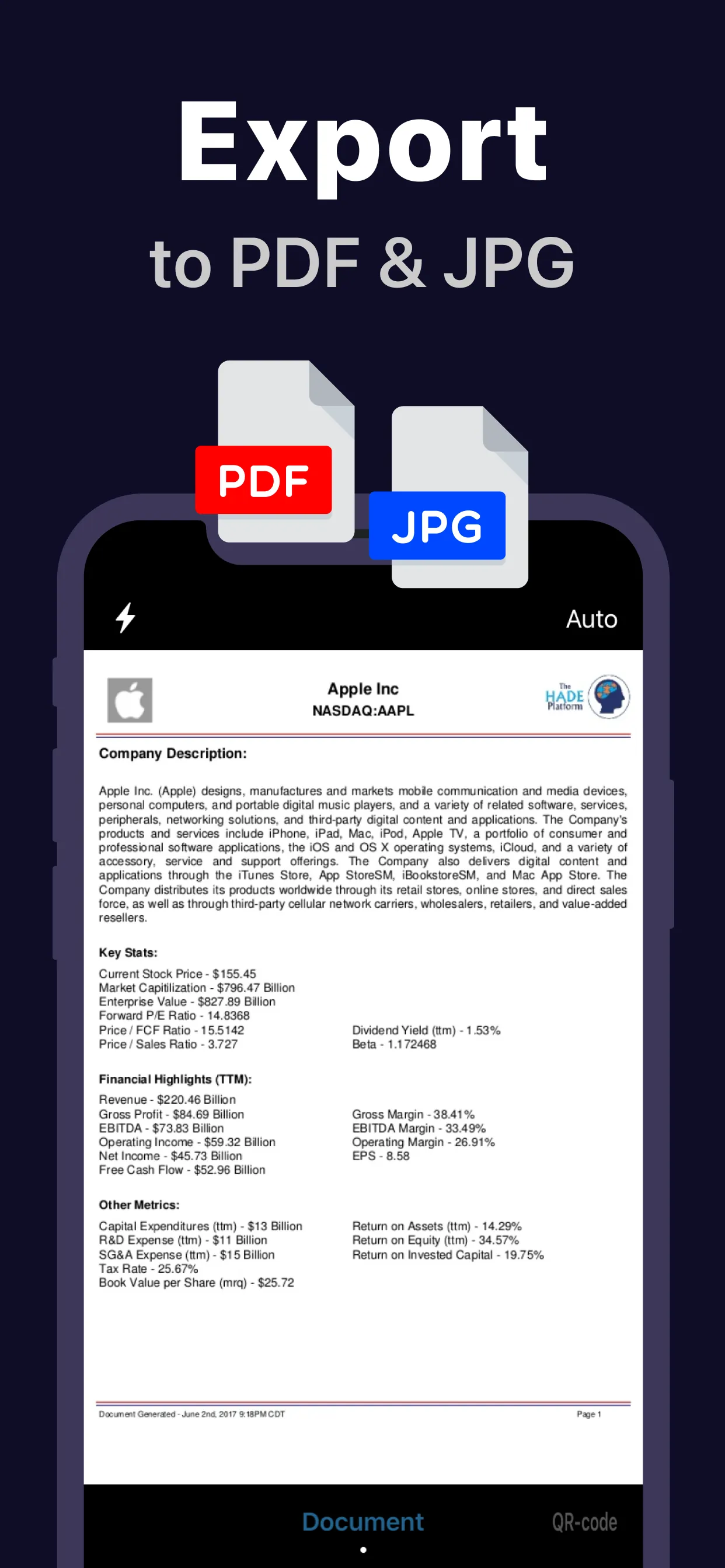 Scanner App: Docs Scan & Sign iphone screenshot 3