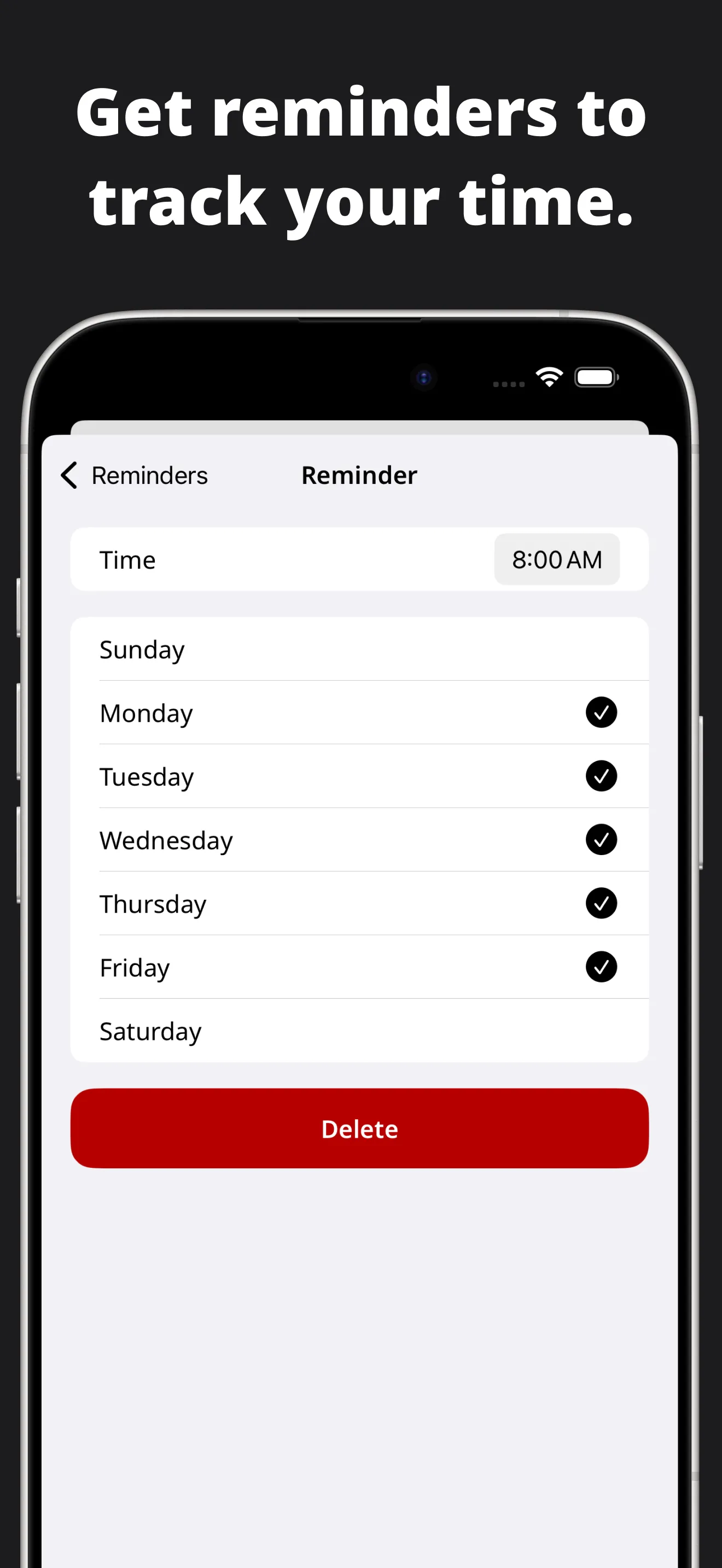 Clock In: Work Hours Tracker iphone screenshot 10