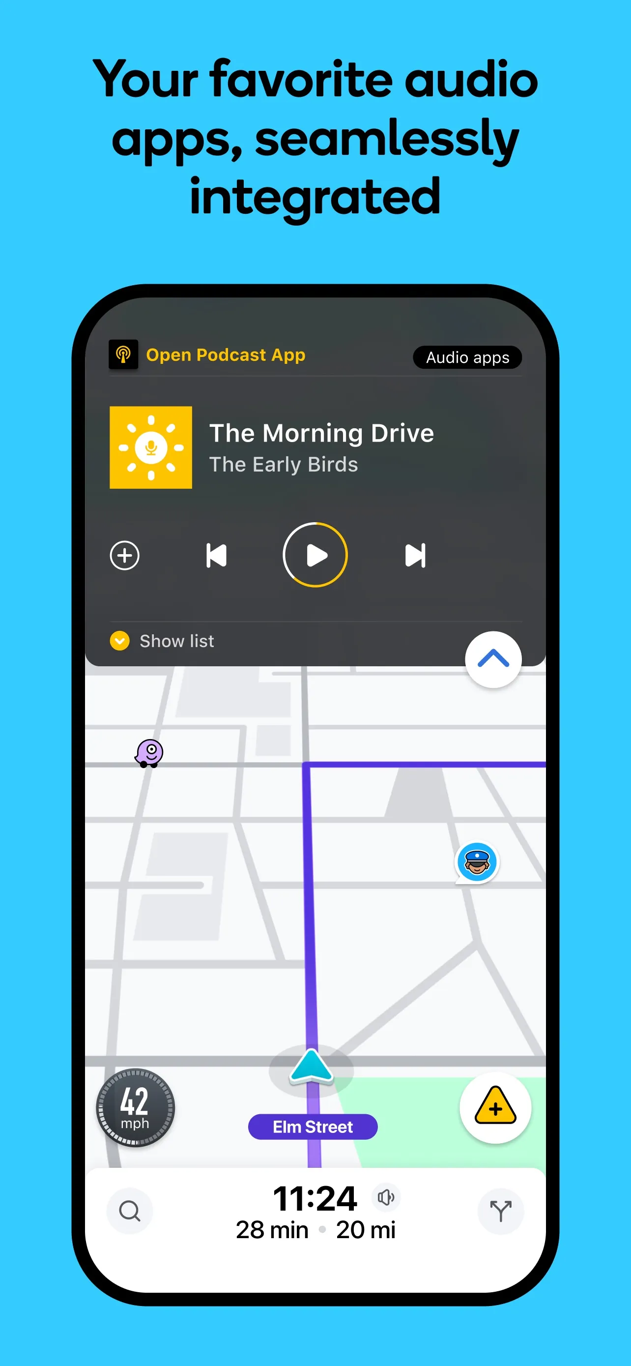 Waze Navigation & Live Traffic iphone screenshot 9