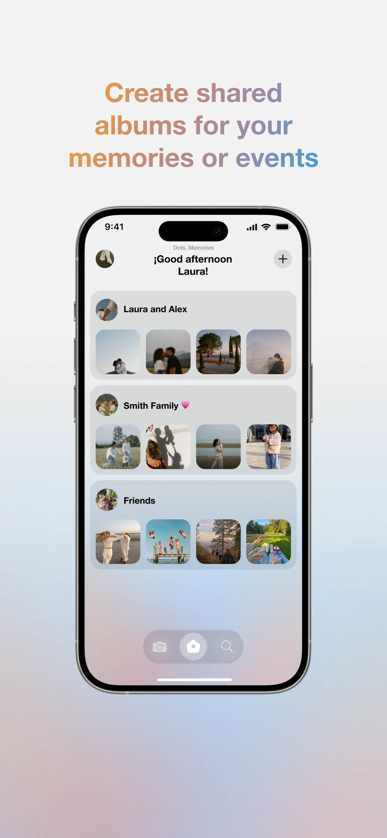 Dots. Memories: Photo & Video iphone screenshot 3
