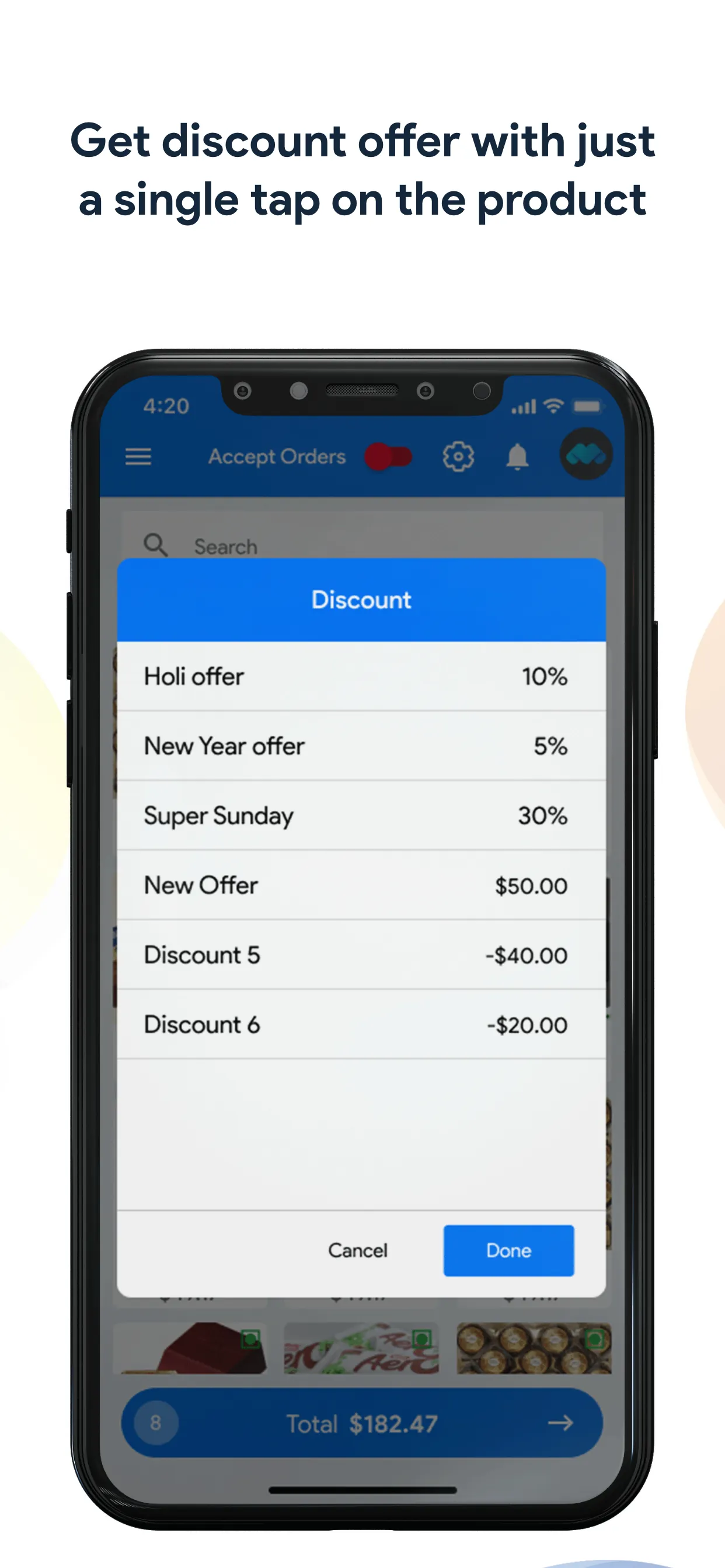 Moon POS System: Point of Sale iphone screenshot 6