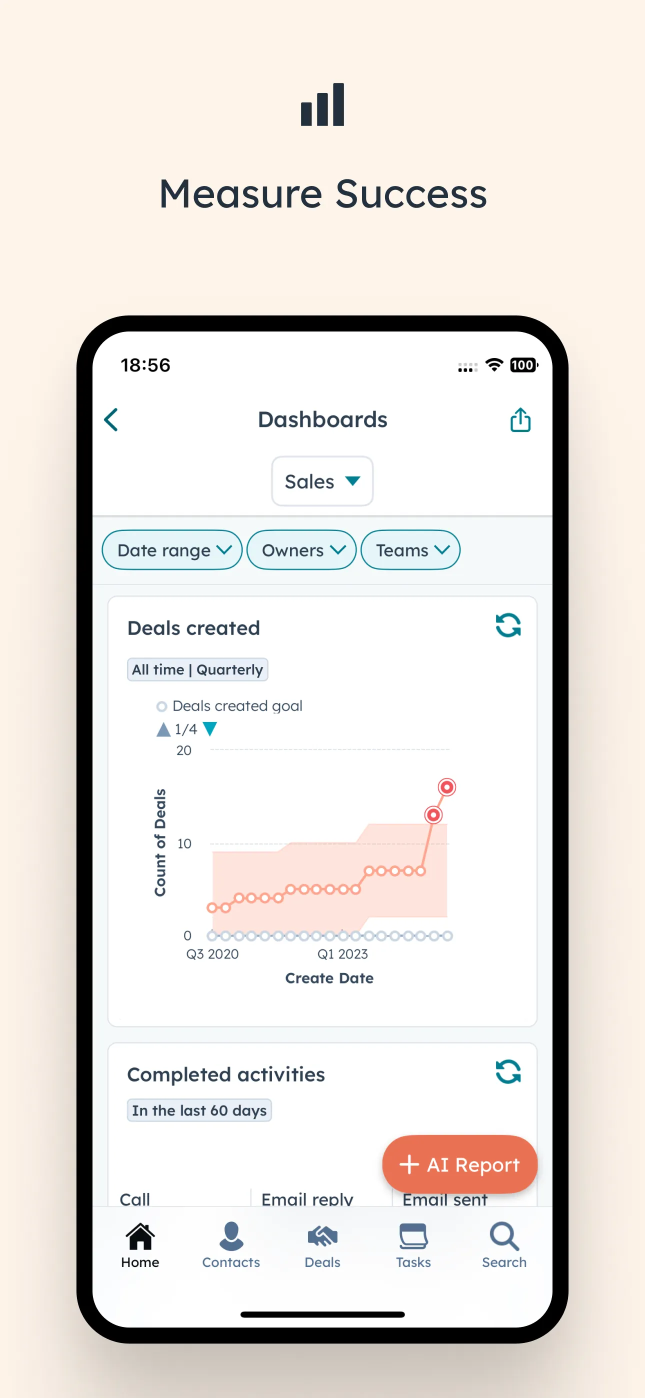 HubSpot iphone screenshot 5