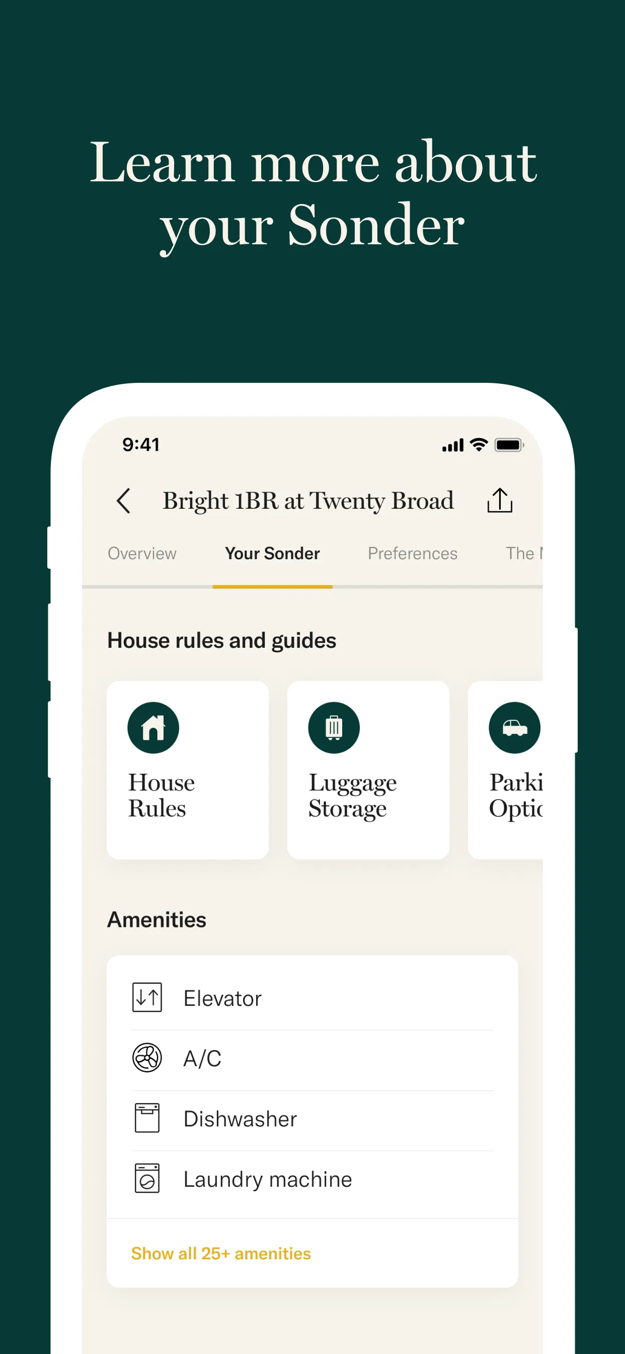 Sonder - A Better Way To Stay iphone screenshot 3