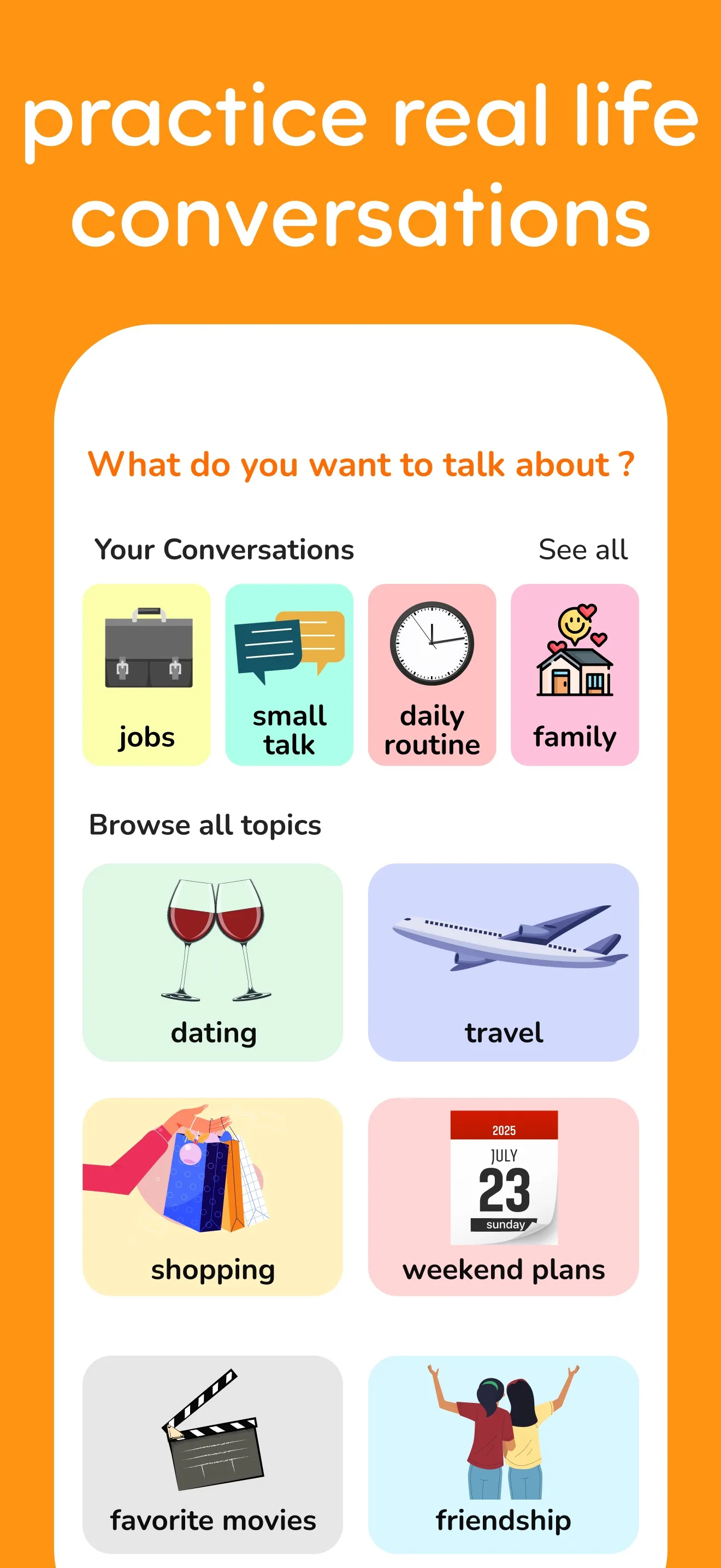 Speak & Learn English: Learna iphone screenshot 6