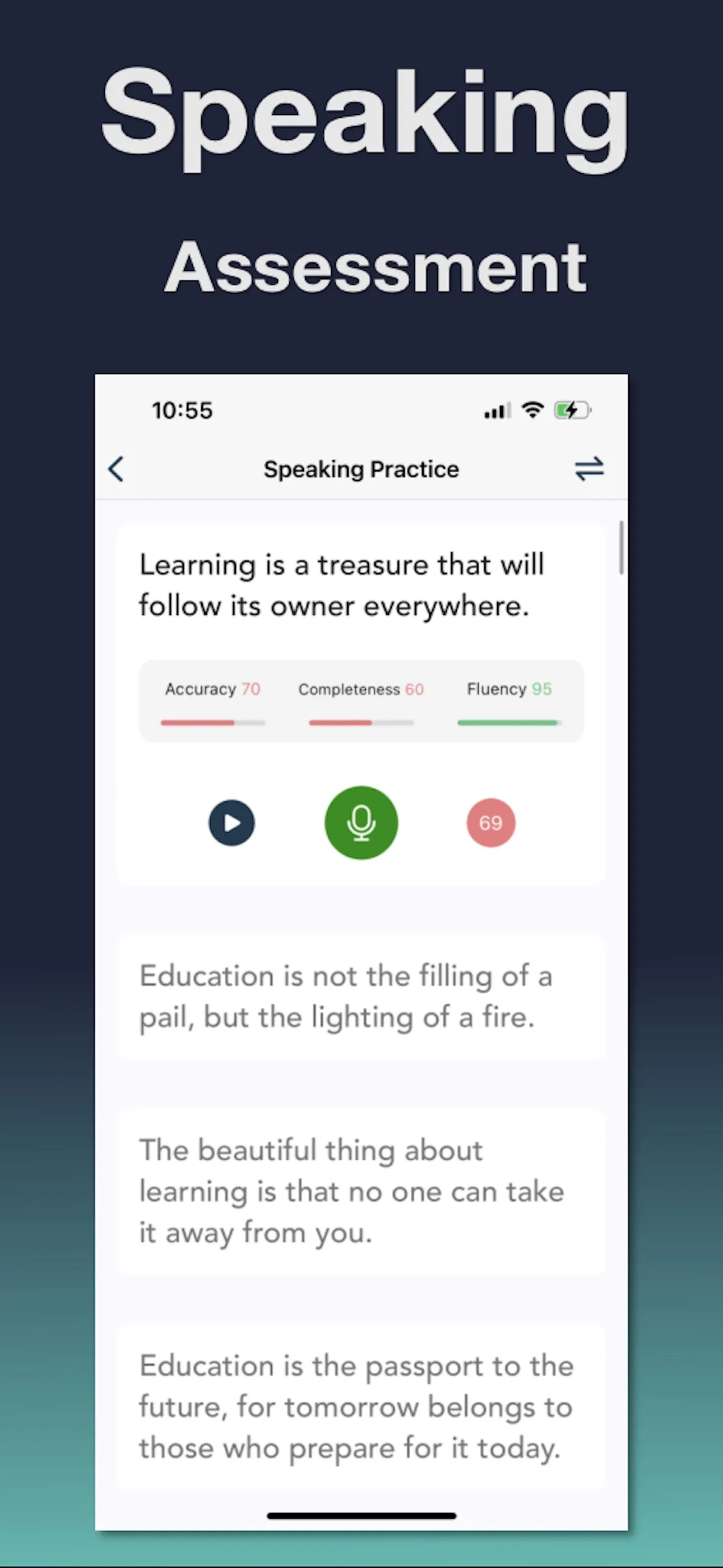 TOEFL Practice | Test iphone screenshot 2