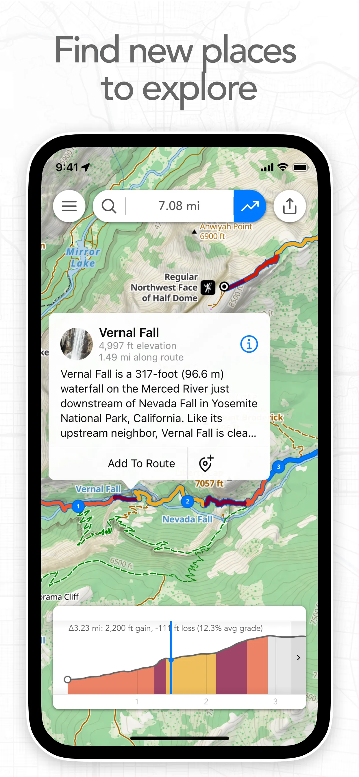 Footpath Route Planner iphone screenshot 6