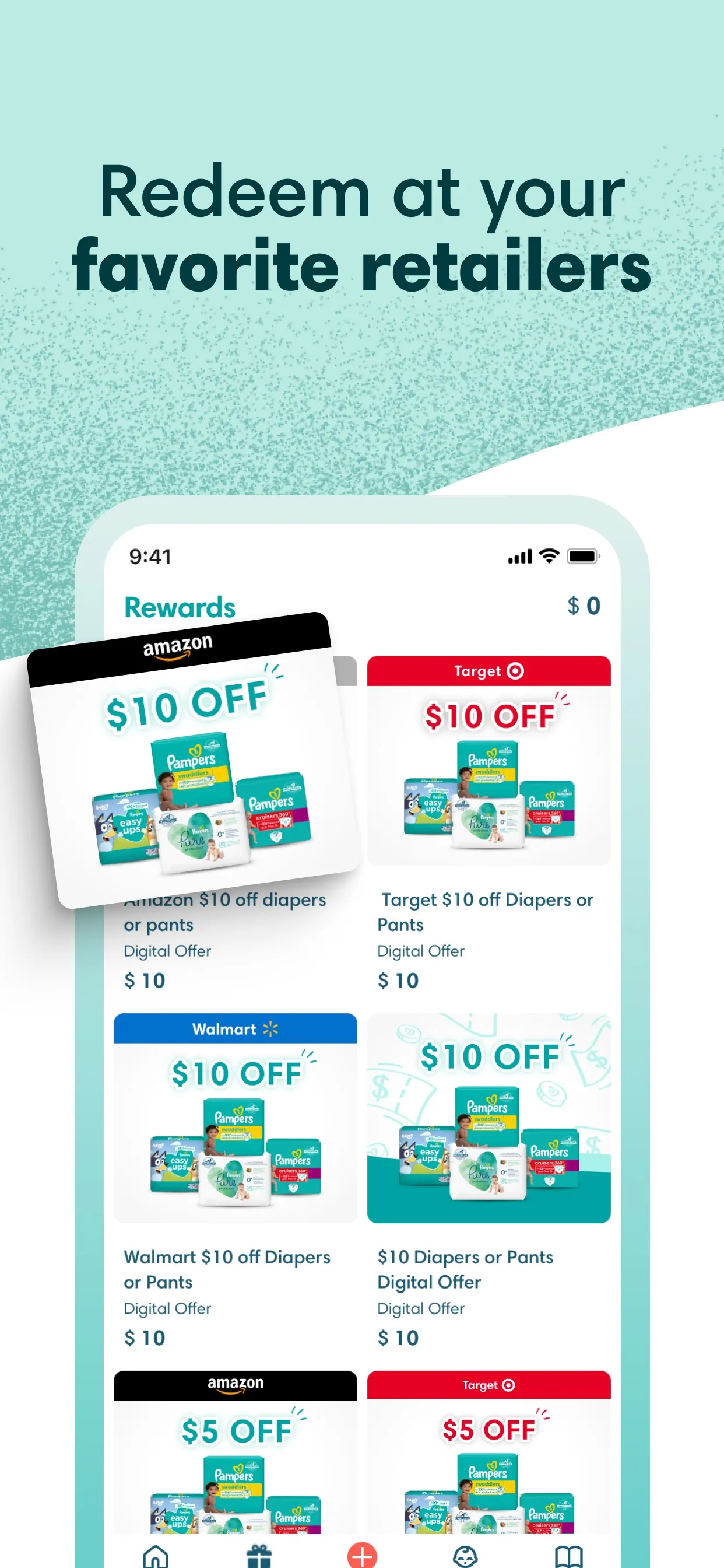 Pampers Rewards iphone screenshot 6