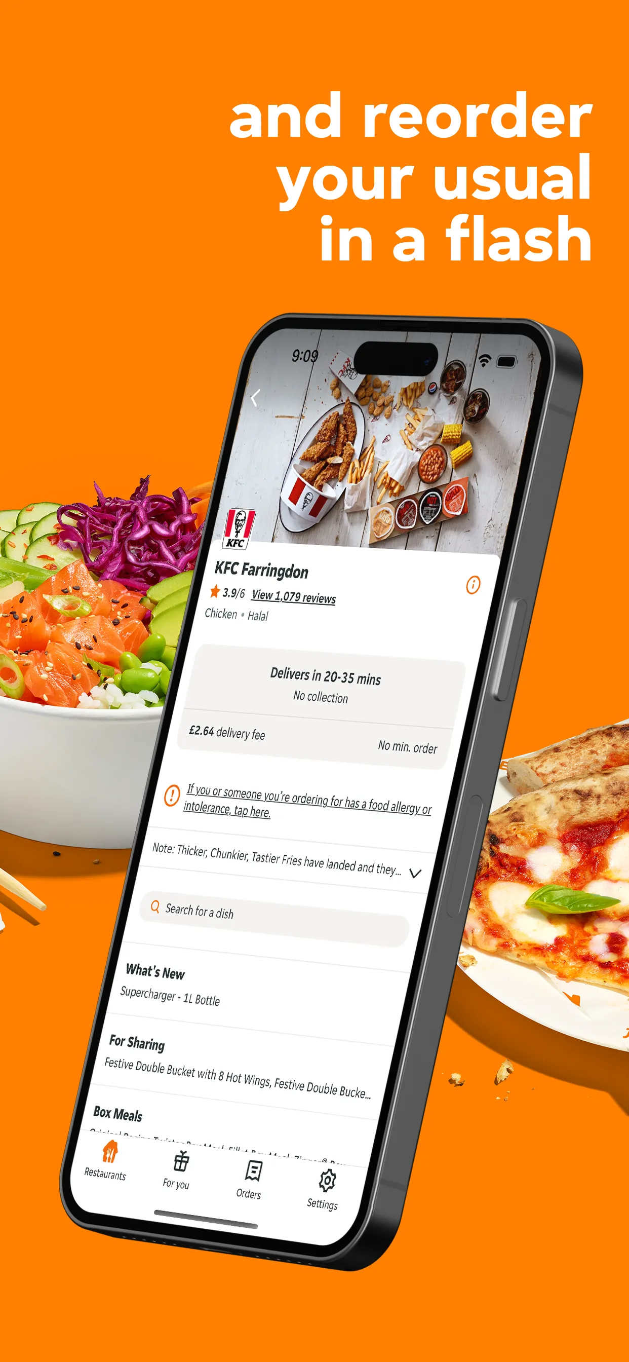 Just Eat - Food Delivery iphone screenshot 4