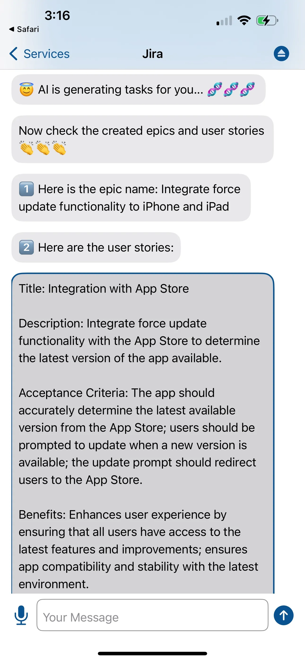 RapidTask AI powered task GPT iphone screenshot 6