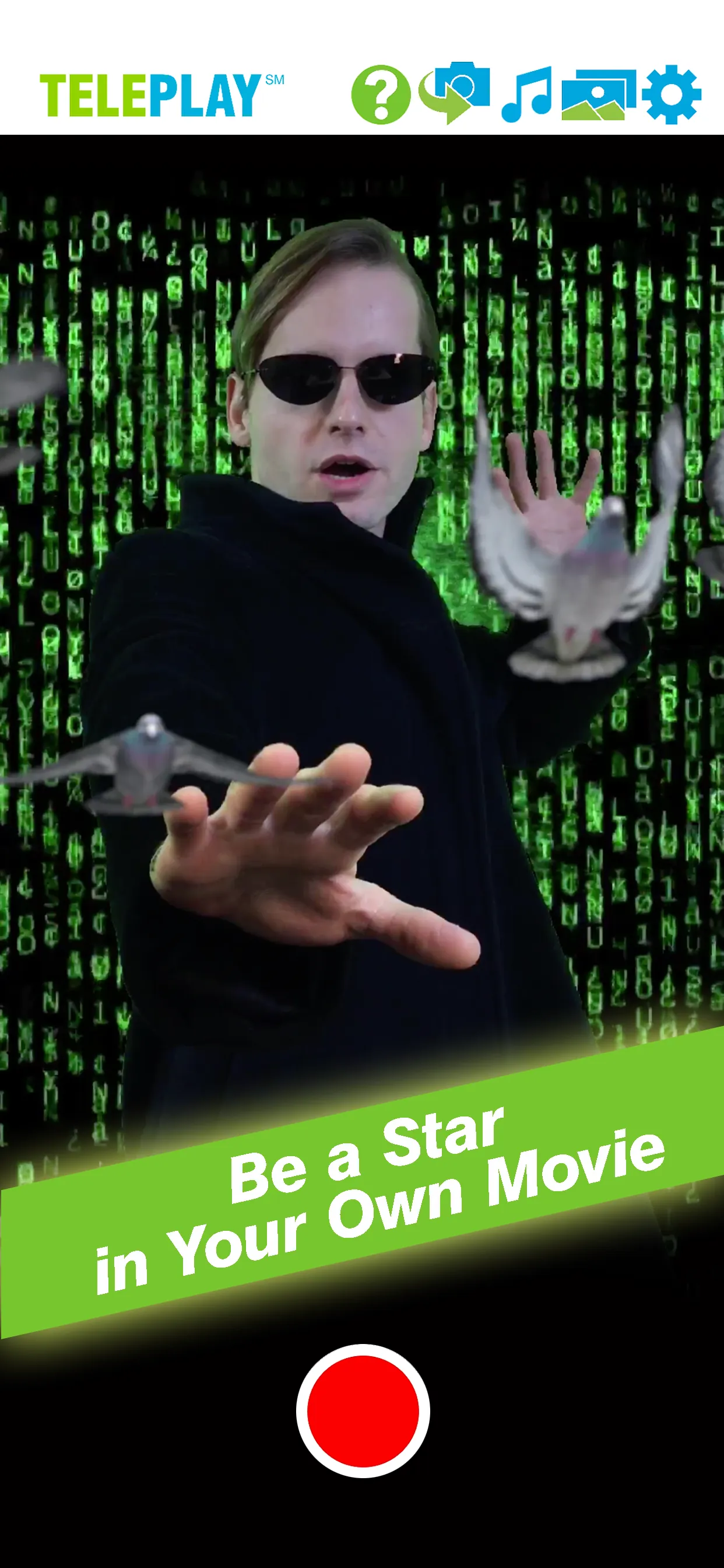 Teleplay - Green Screen Studio iphone screenshot 1