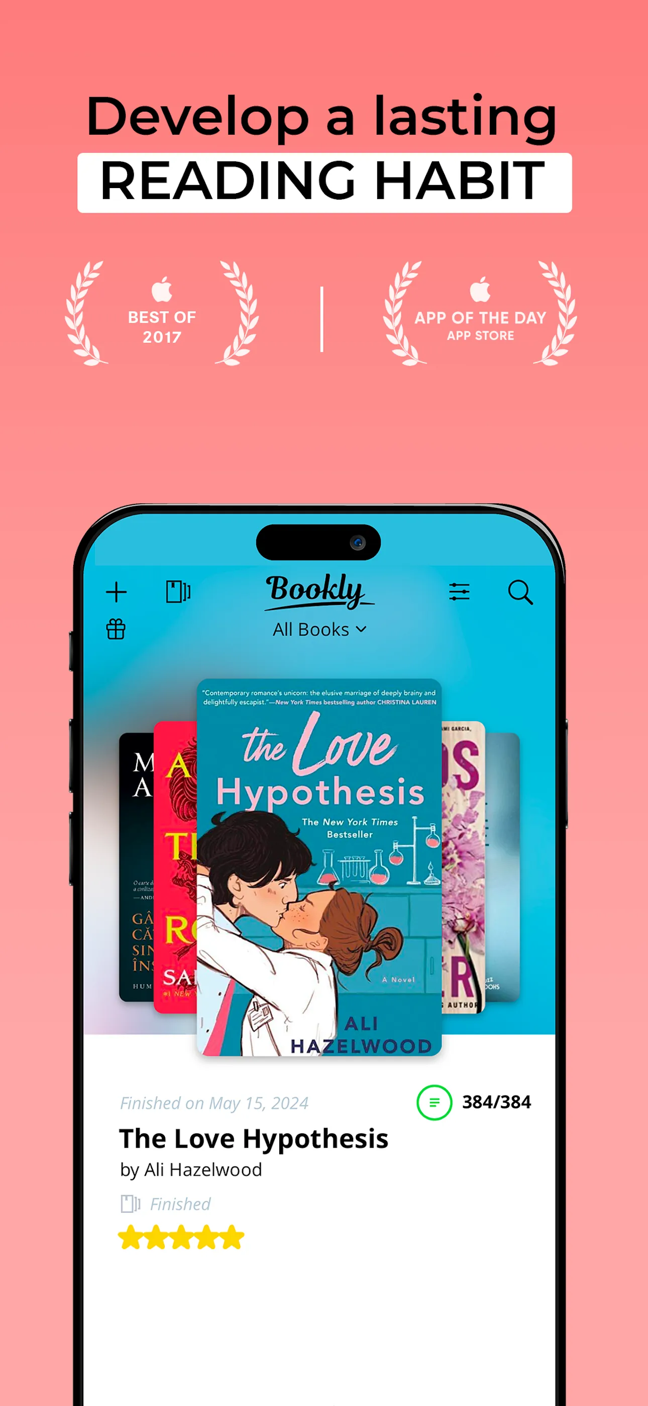 Bookly - TBR Book Tracker iphone screenshot 1