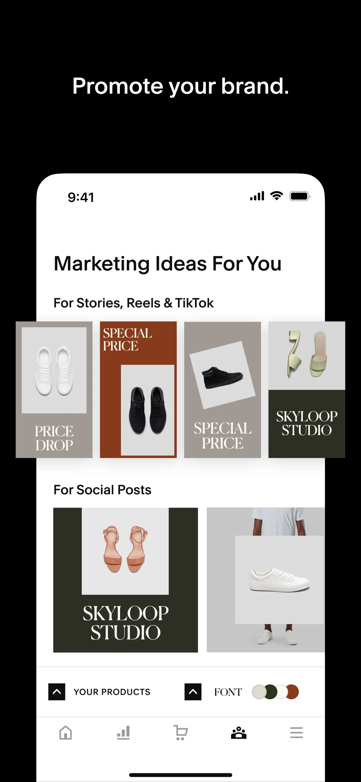 Squarespace: Run your business iphone screenshot 3