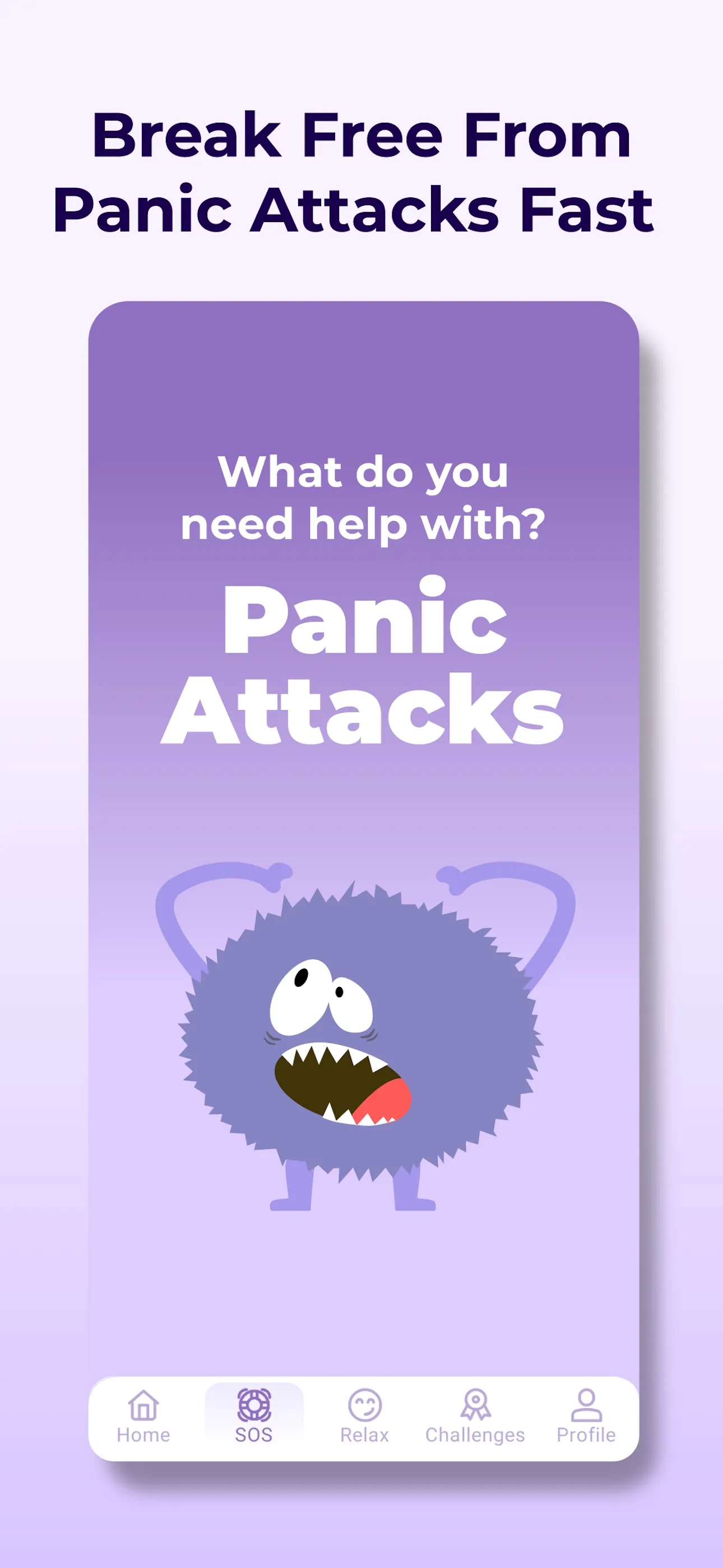Dare: Panic & Anxiety Relief iphone screenshot 2