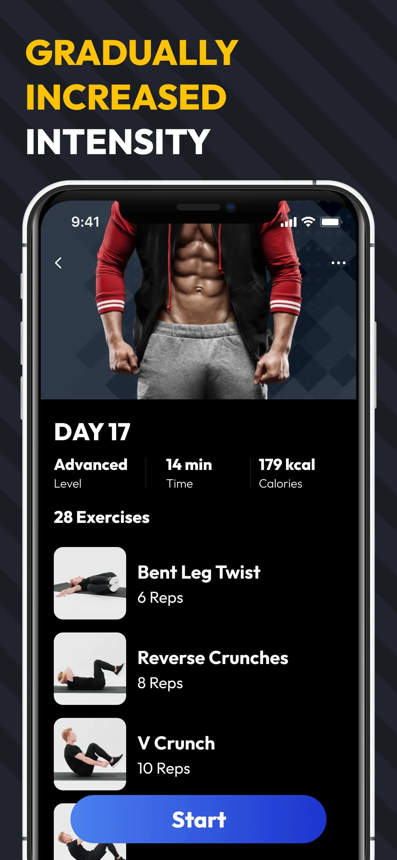 Six Pack in 30 Days - 6 Pack iphone screenshot 6