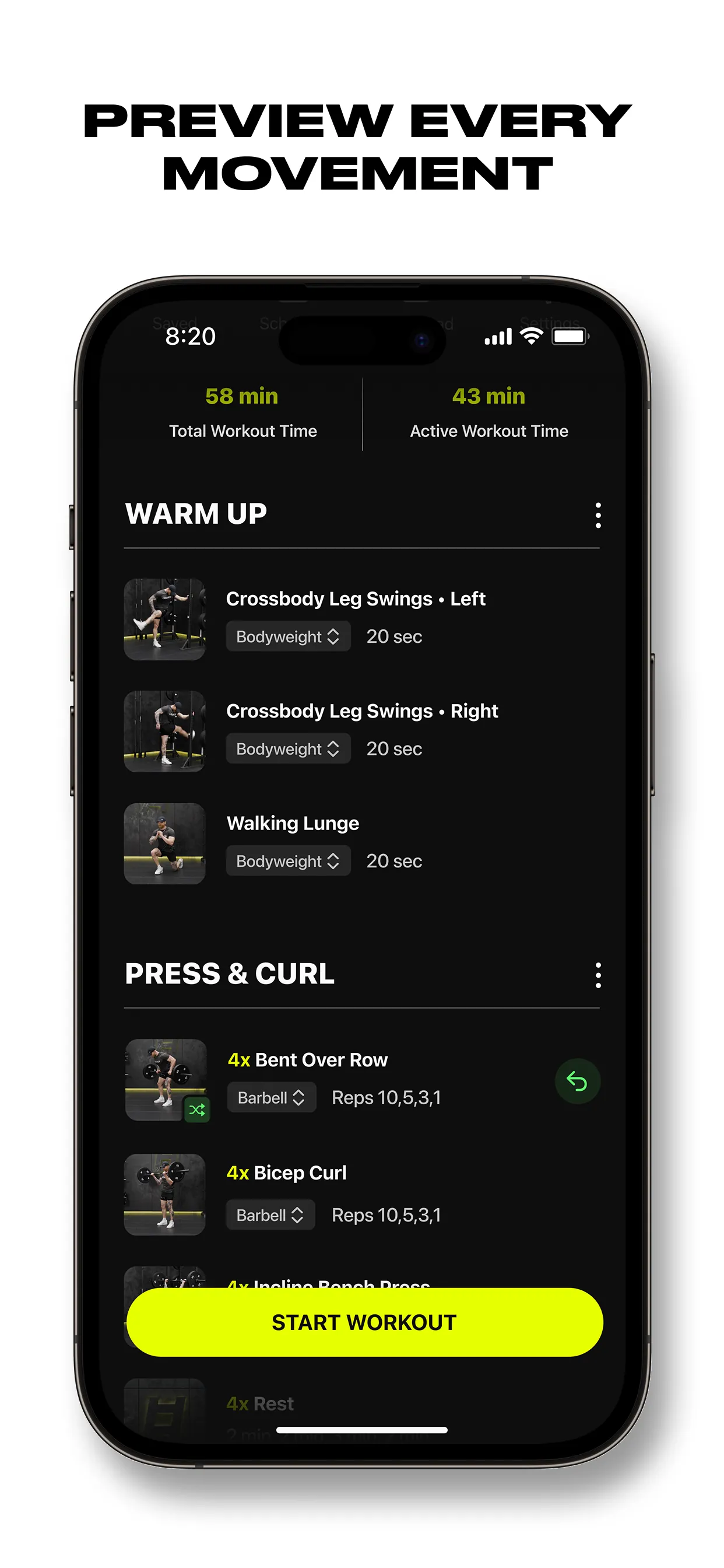 LADDER Strength Training Plans iphone screenshot 6