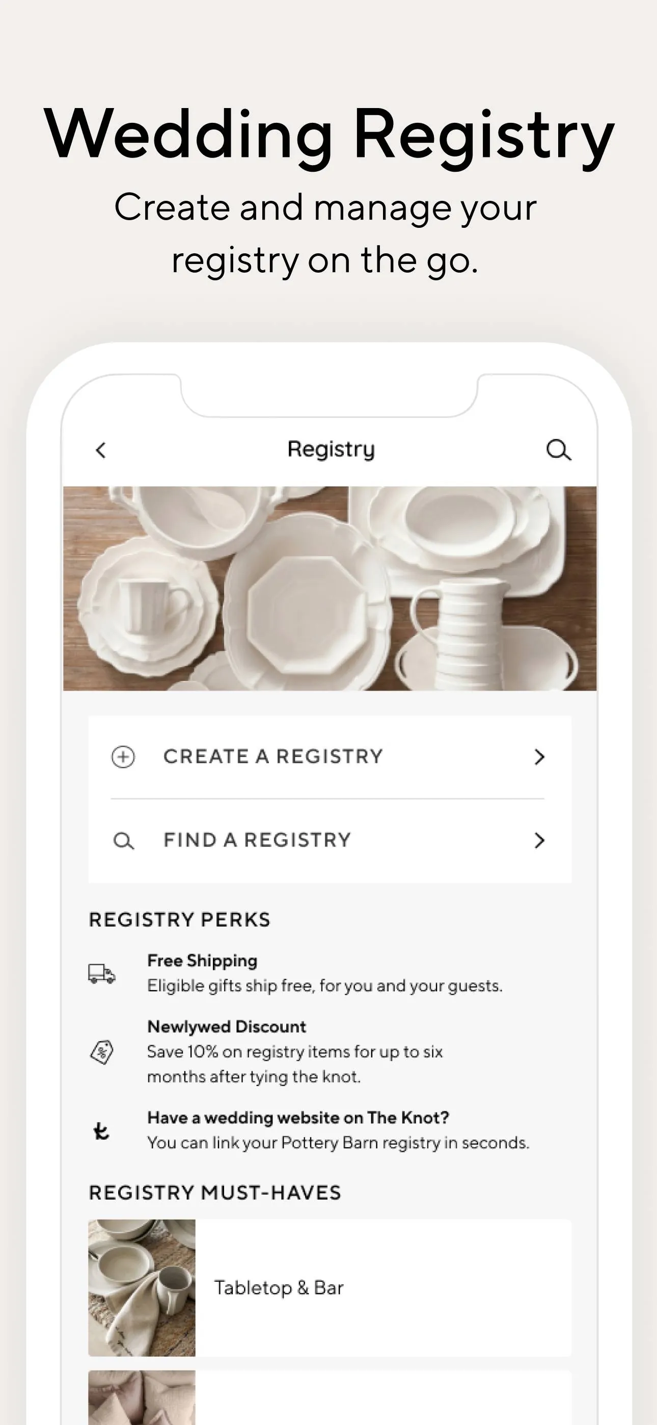 Pottery Barn iphone screenshot 2