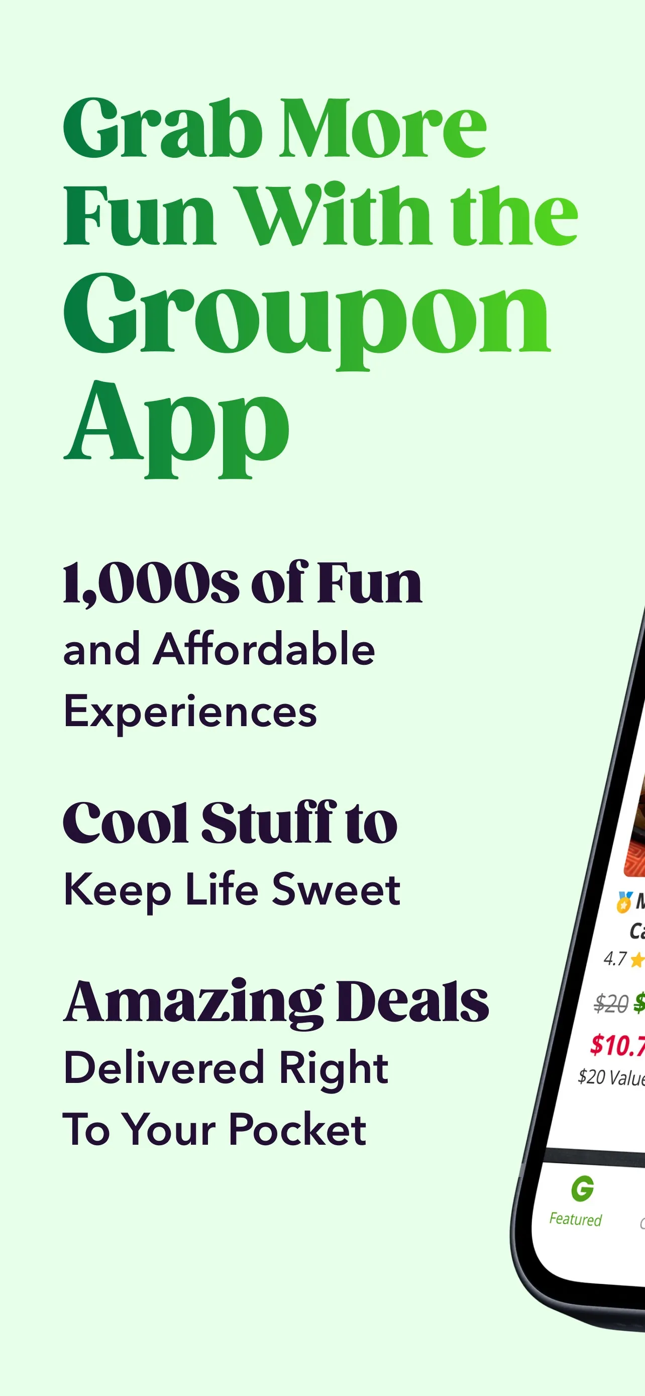 Groupon - Local Deals Near Me iphone screenshot 1