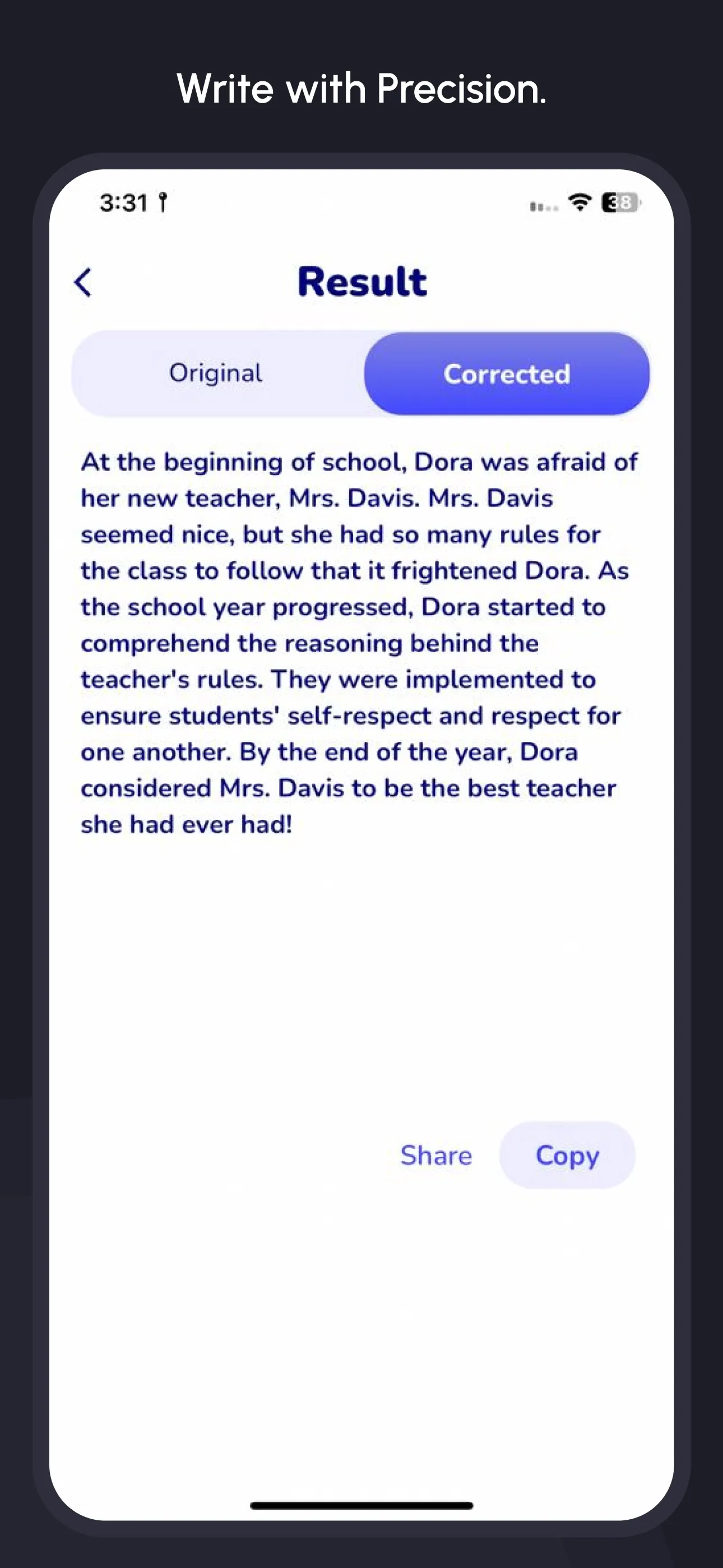 Grammar Check: Spell Corrector iphone screenshot 4