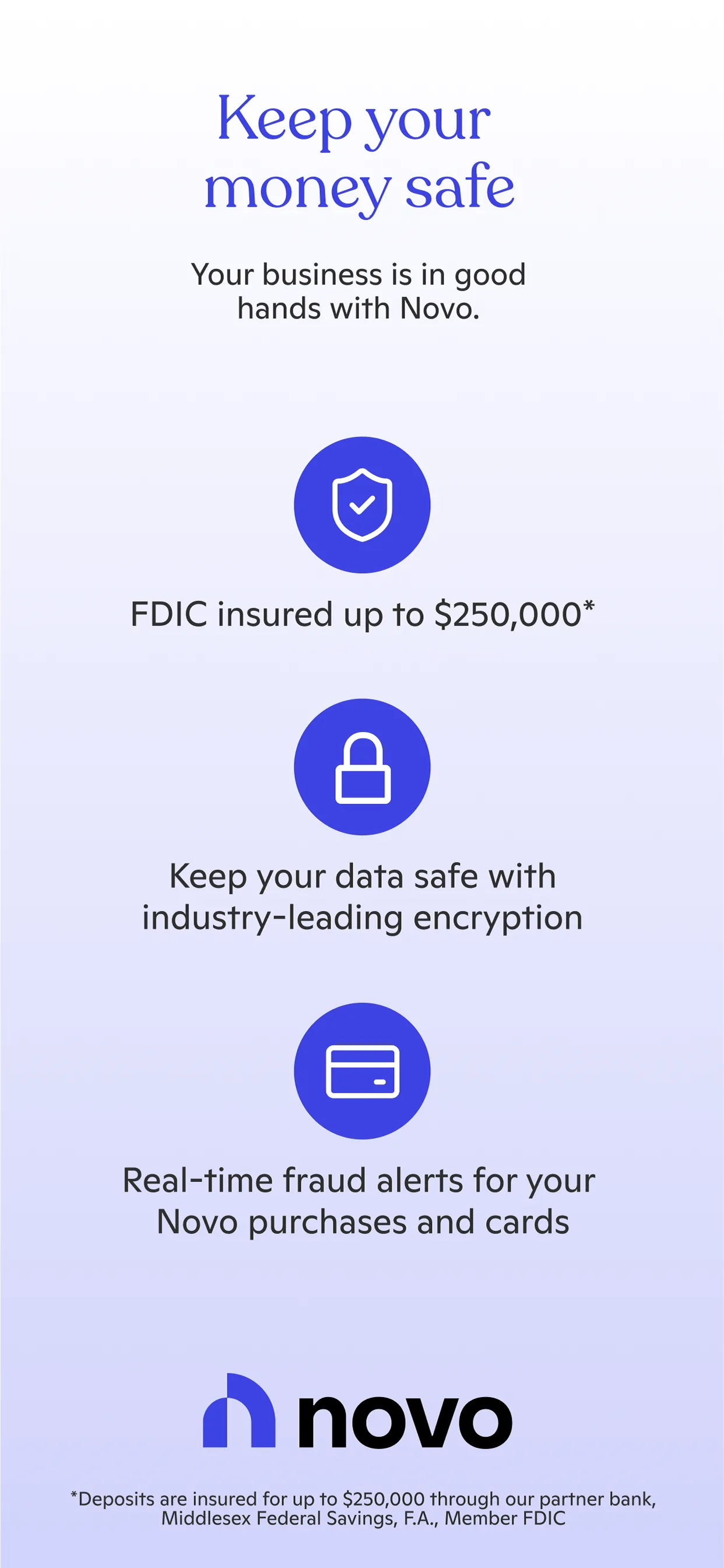 Novo - Small Business Checking iphone screenshot 8