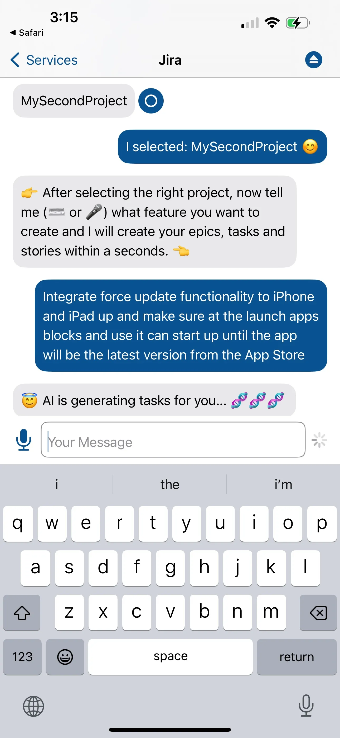 RapidTask AI powered task GPT iphone screenshot 5