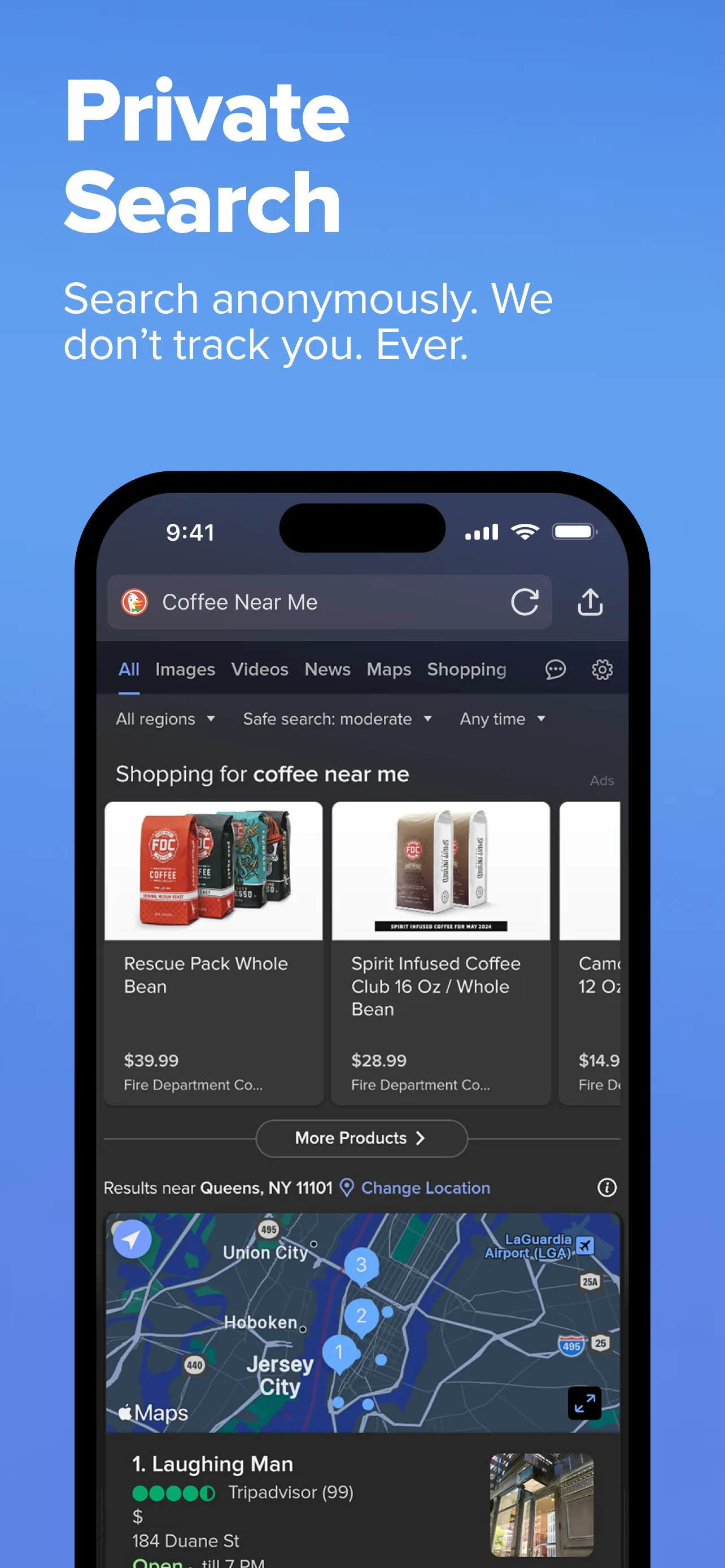 DuckDuckGo Browser, Search, AI iphone screenshot 3