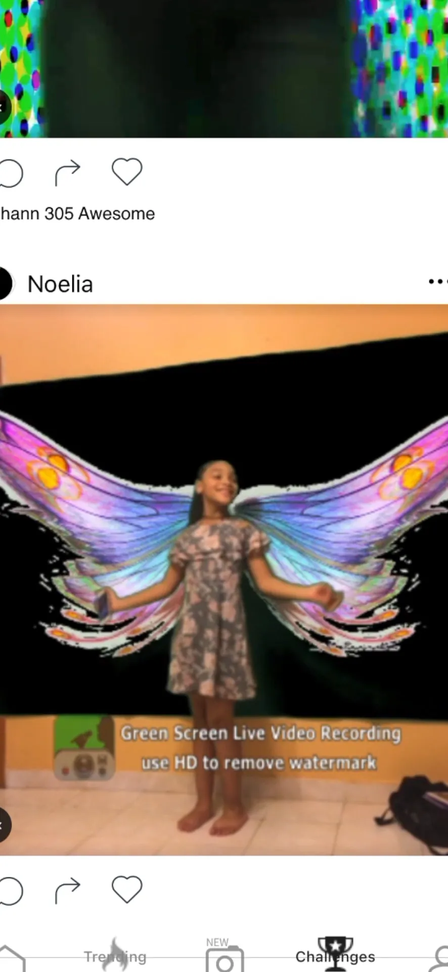 Green Screen Live Video Record iphone screenshot 1