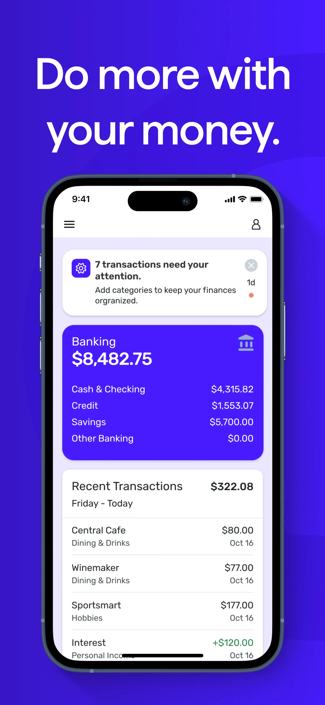 Quicken Simplifi: Budget Smart iphone screenshot 1