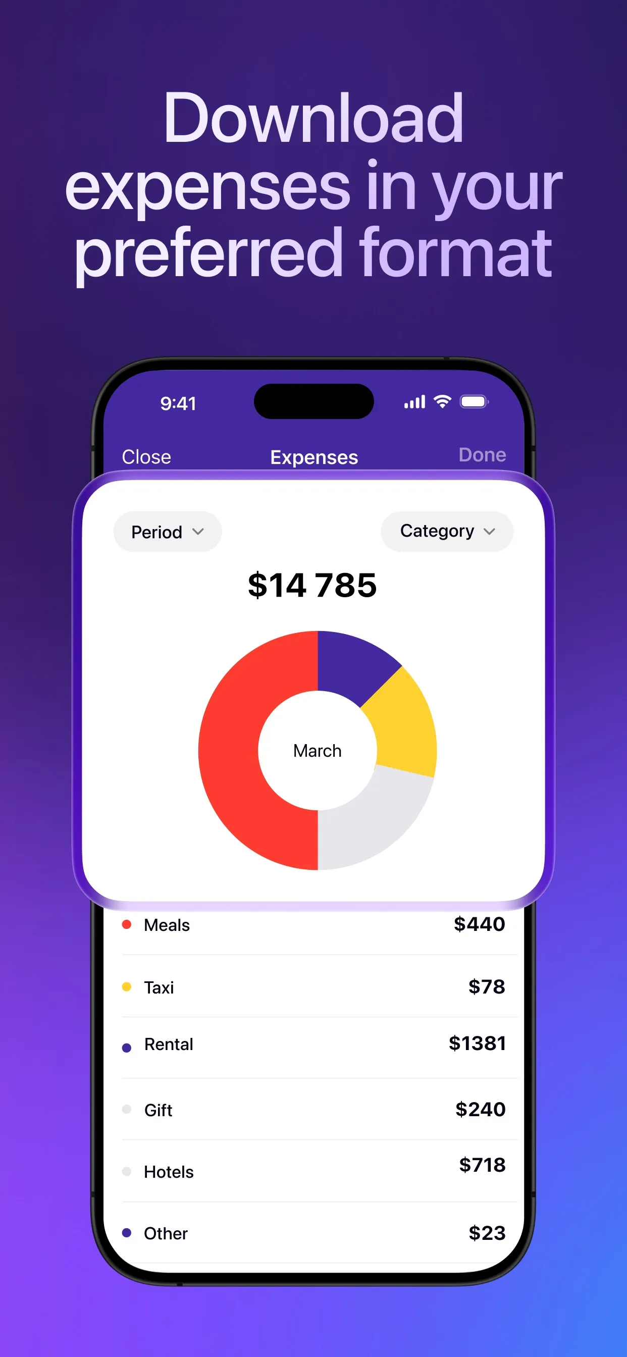 Smart Receipts: Expenses & Tax iphone screenshot 6