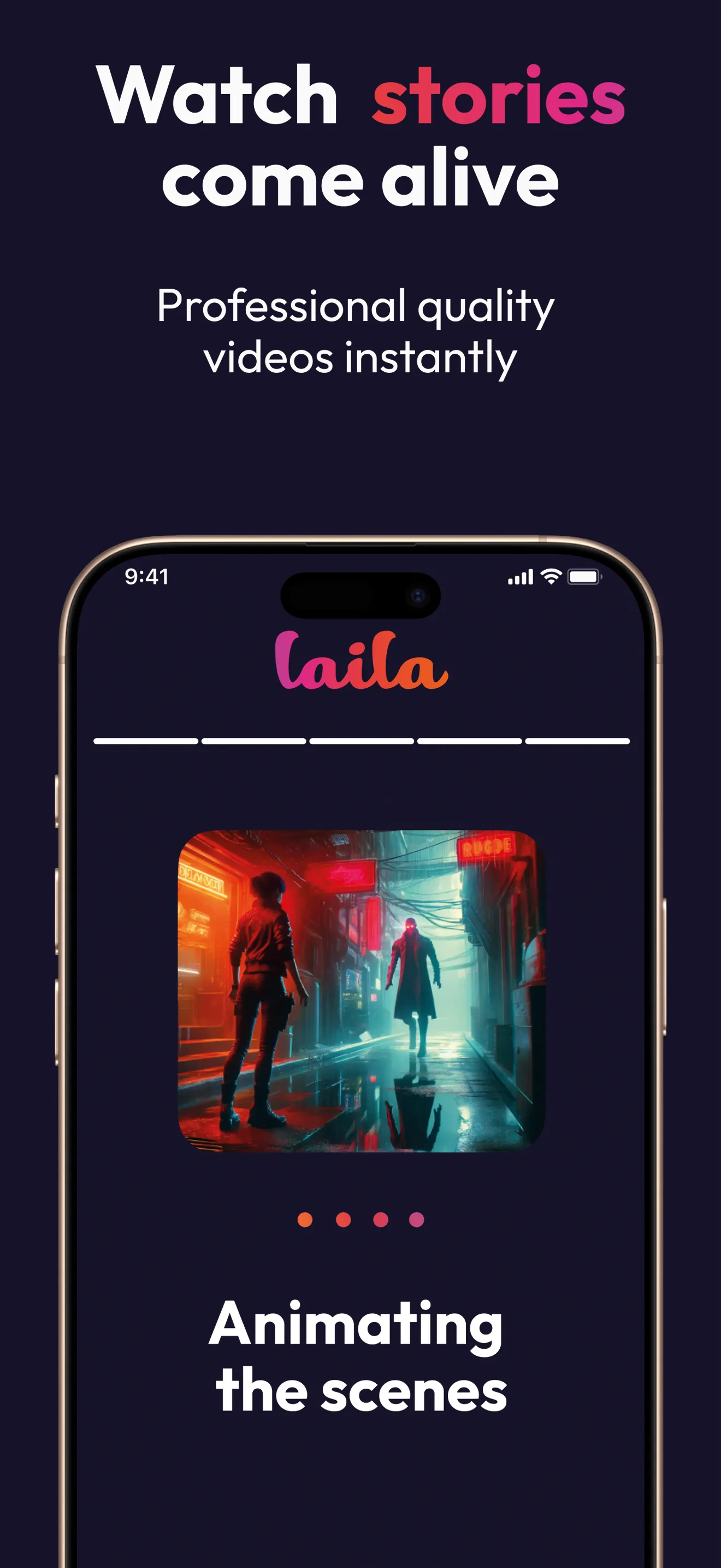 Laila: AI-Powered Storytelling iphone screenshot 5