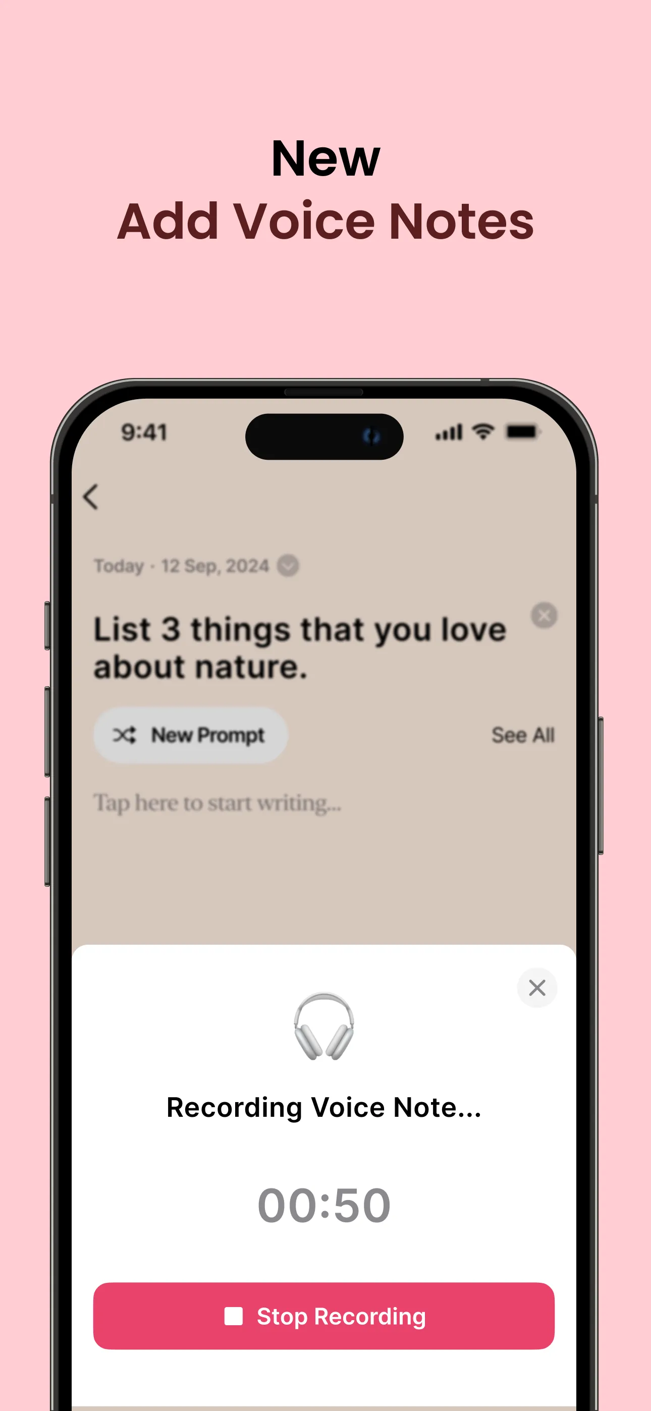 Gratitude: Self-Care Journal iphone screenshot 2
