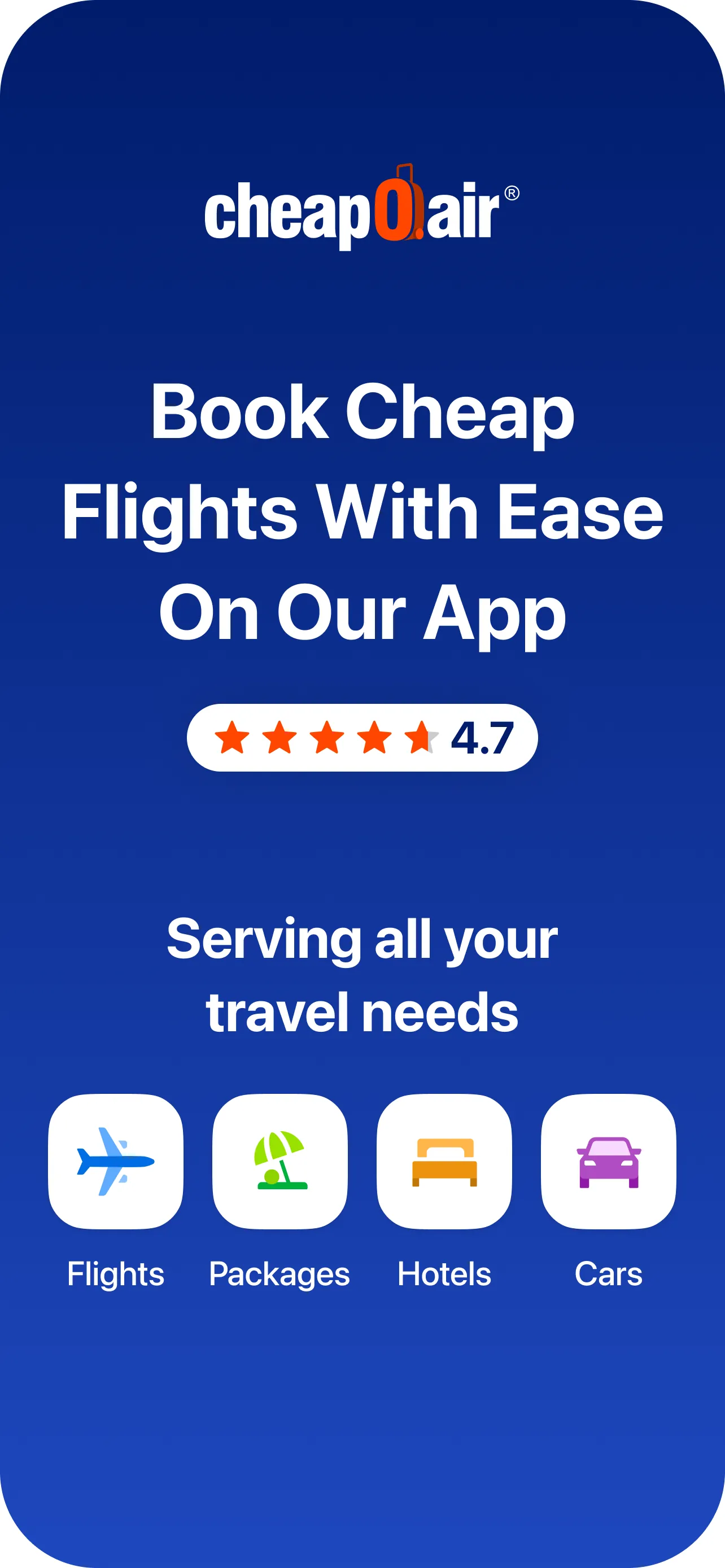 CheapOair: Cheap Flight Deals iphone screenshot 1
