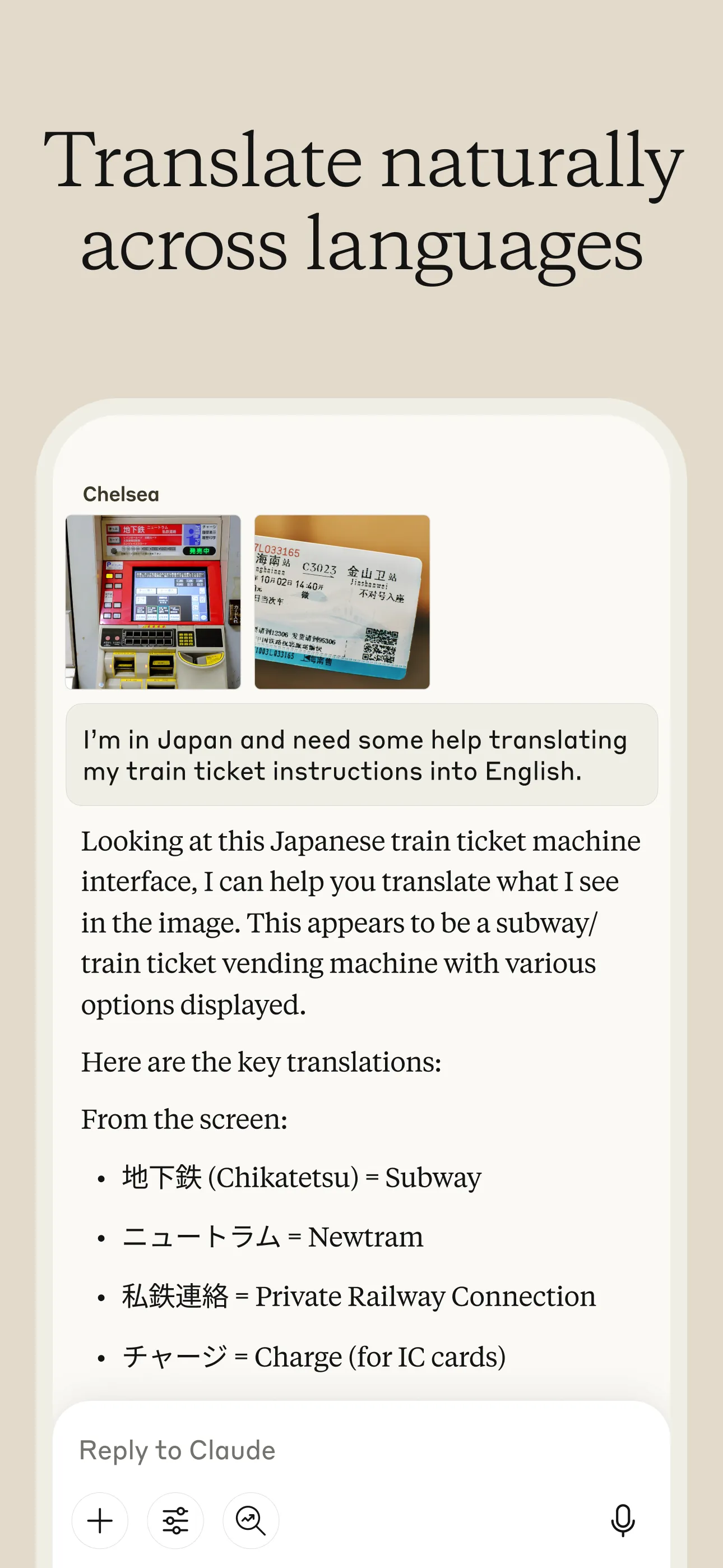 Claude by Anthropic iphone screenshot 7