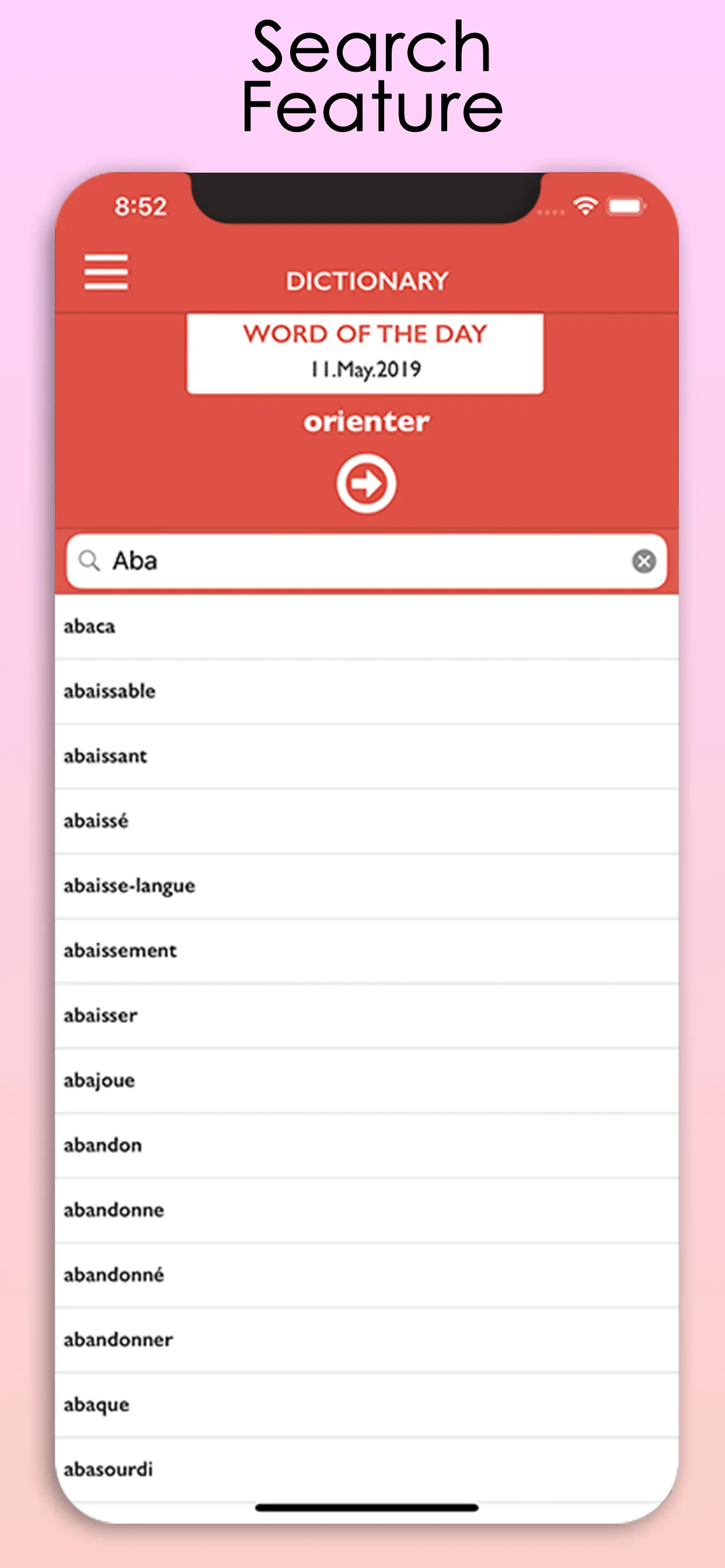 Biology Dictionary Pro iphone screenshot 4