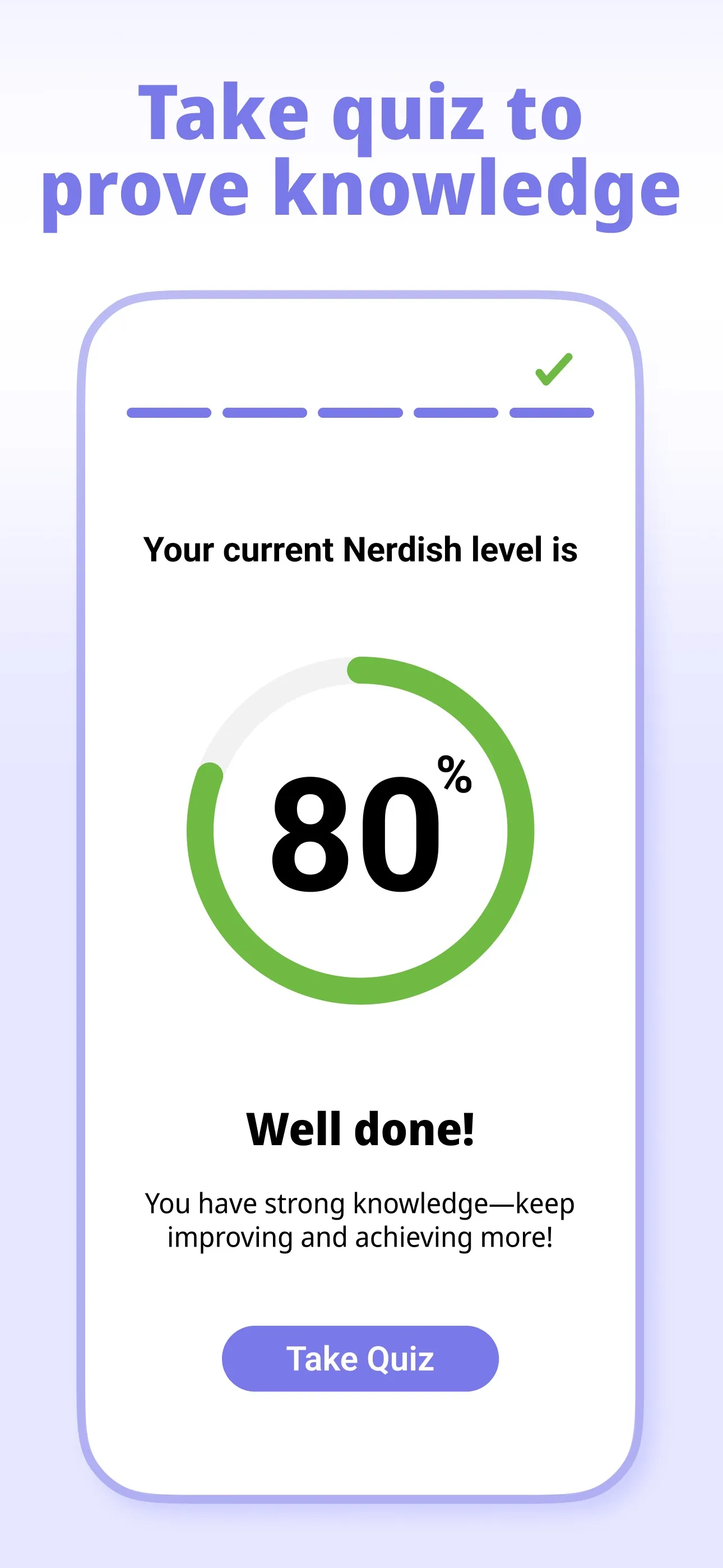 Nerdish: Daily Micro Learning iphone screenshot 4