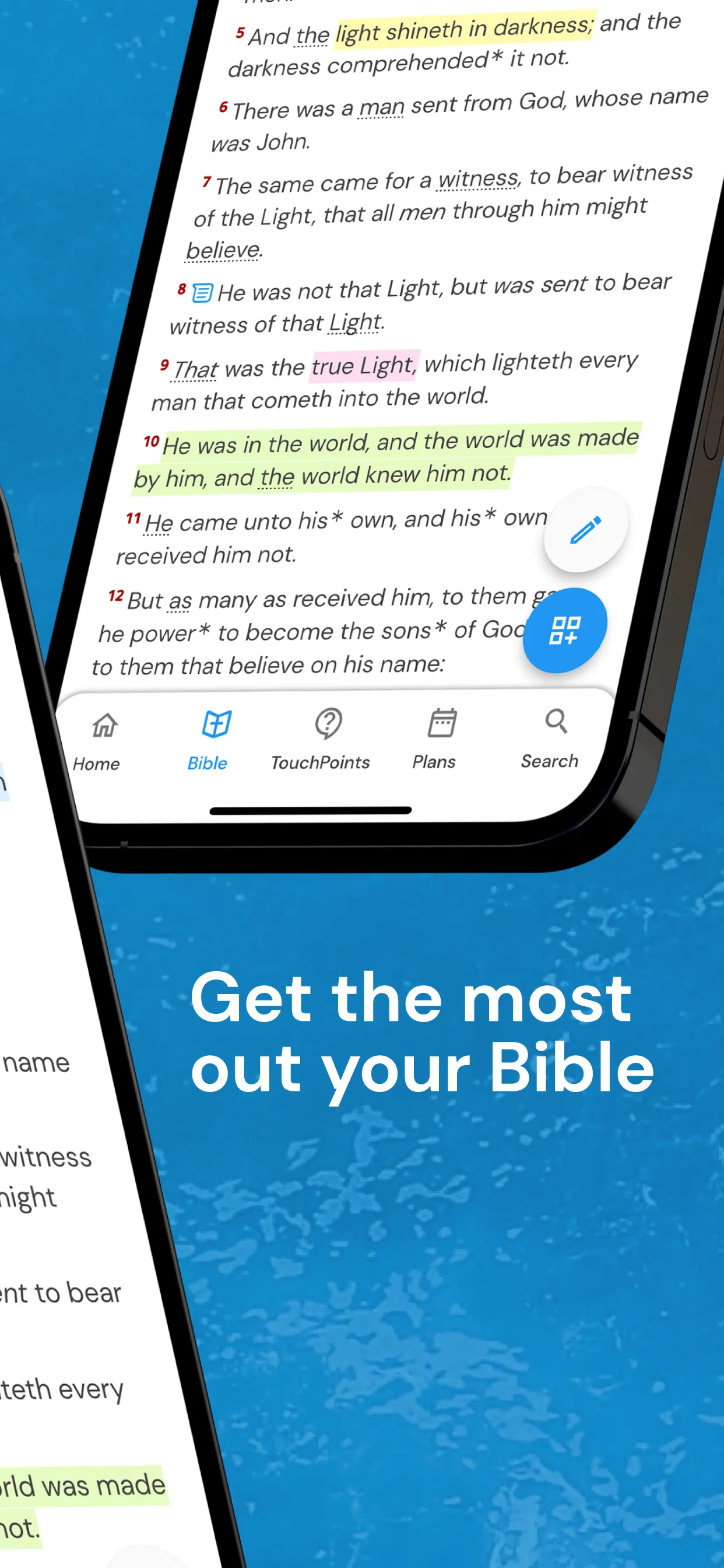Holy Bible King James + Audio iphone screenshot 2