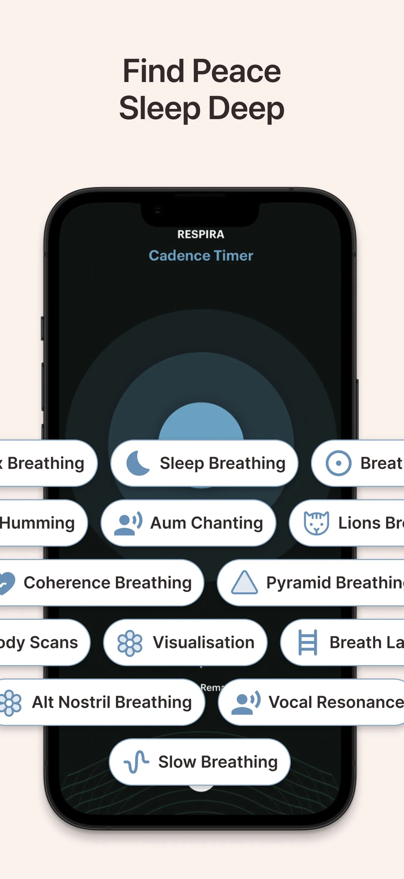 RESPIRA: Breathing Exercises iphone screenshot 3