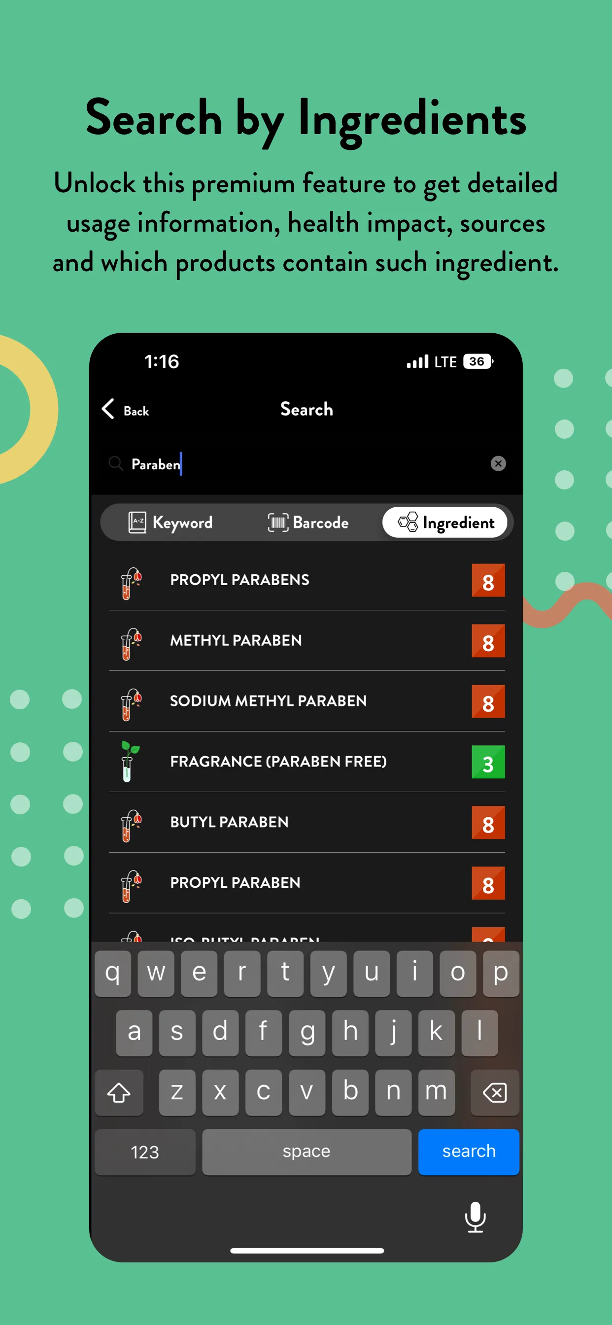 Think Dirty – Shop Clean iphone screenshot 8