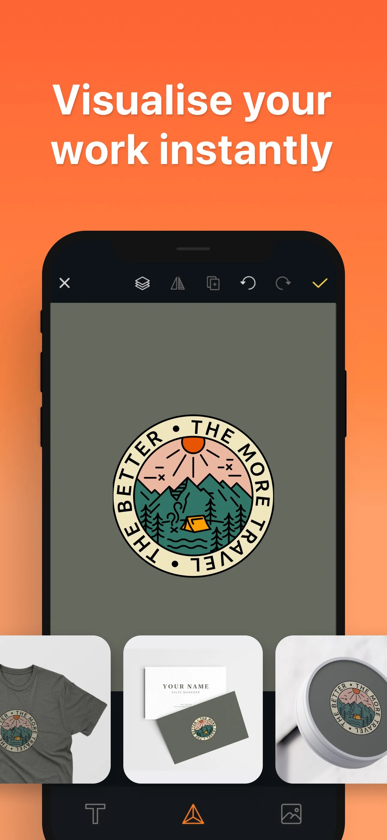 Logo Maker Shop: AI Creator iphone screenshot 5