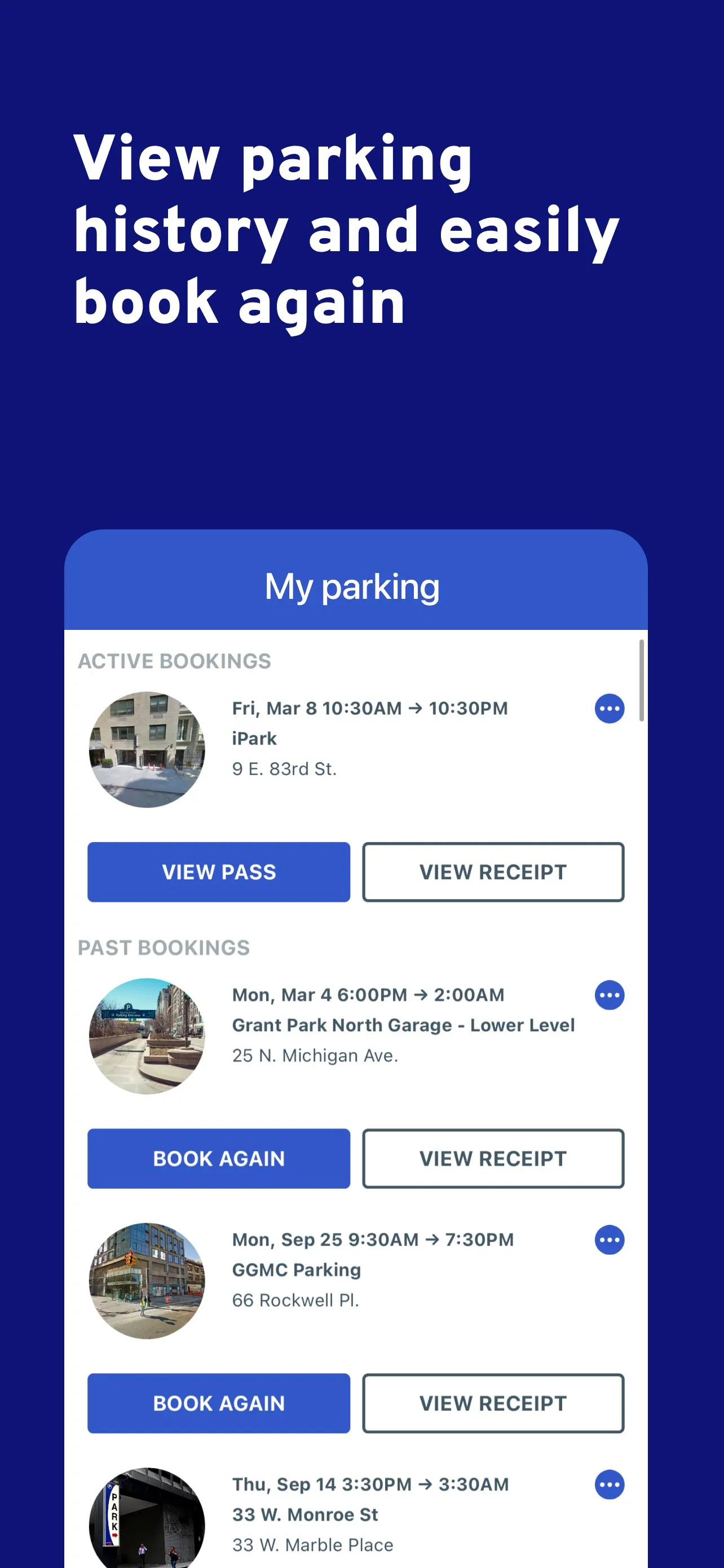ParkWhiz - #1 Parking App iphone screenshot 5
