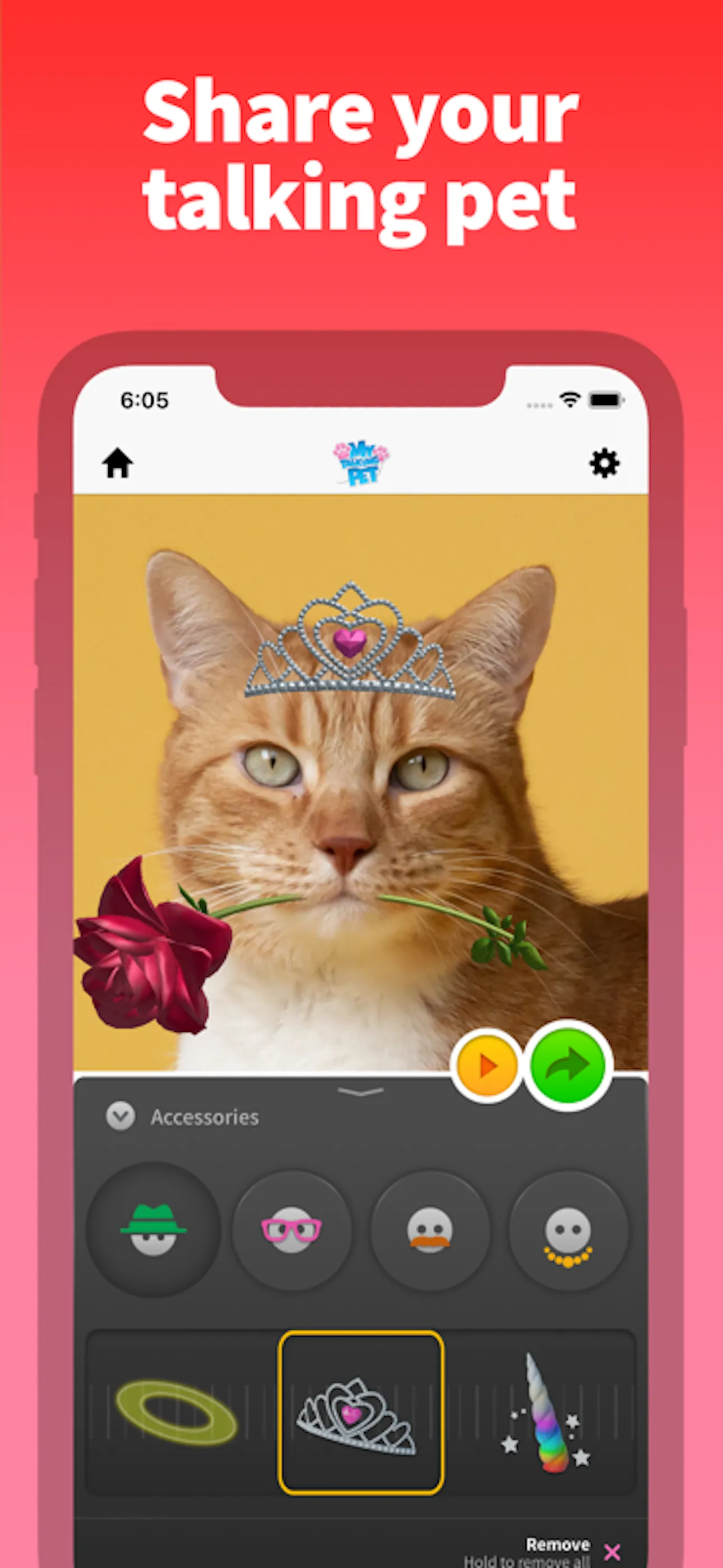 My Talking Pet iphone screenshot 5