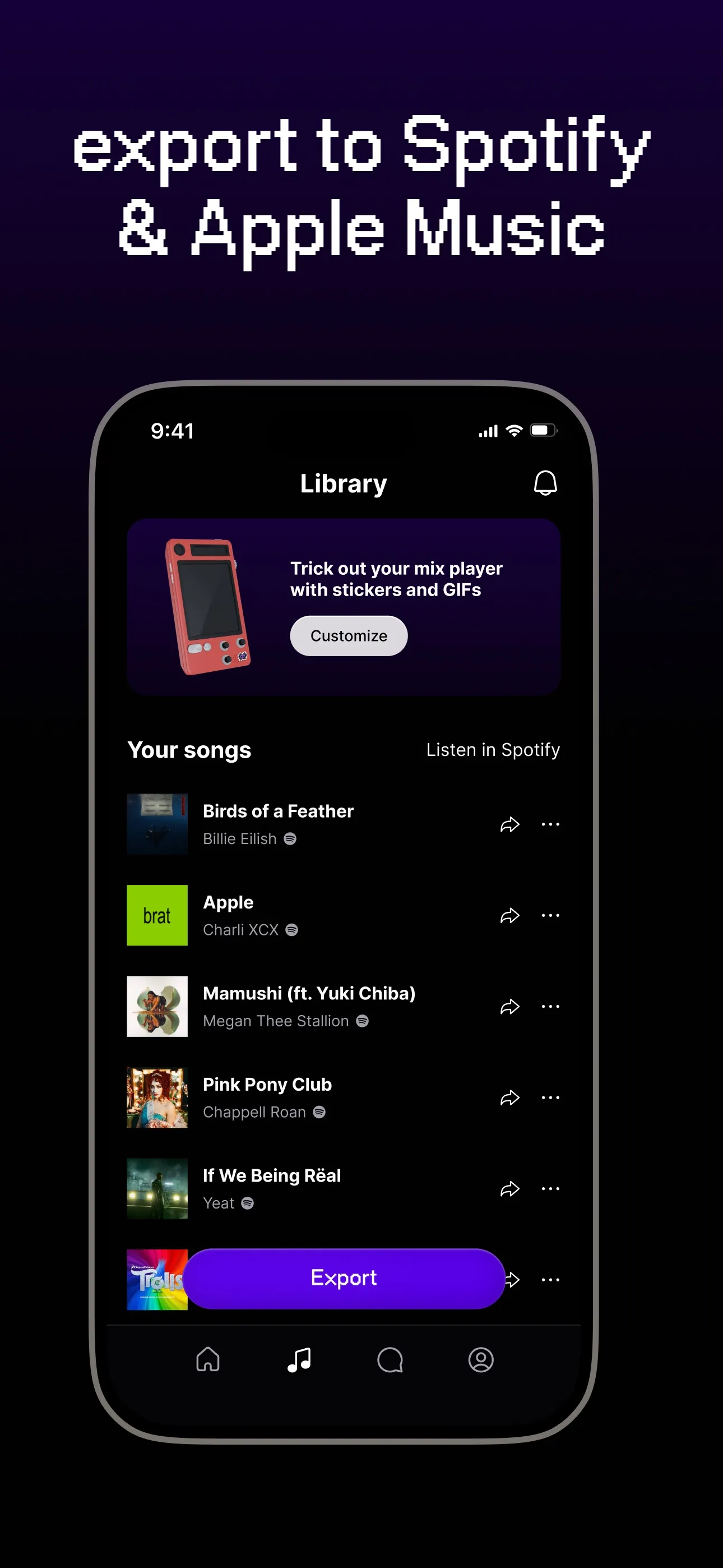 Discz: Discover & Share Music iphone screenshot 2