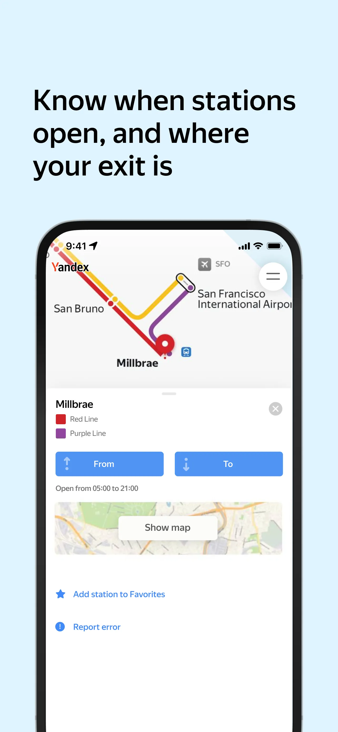 Yandex Metro iphone screenshot 2