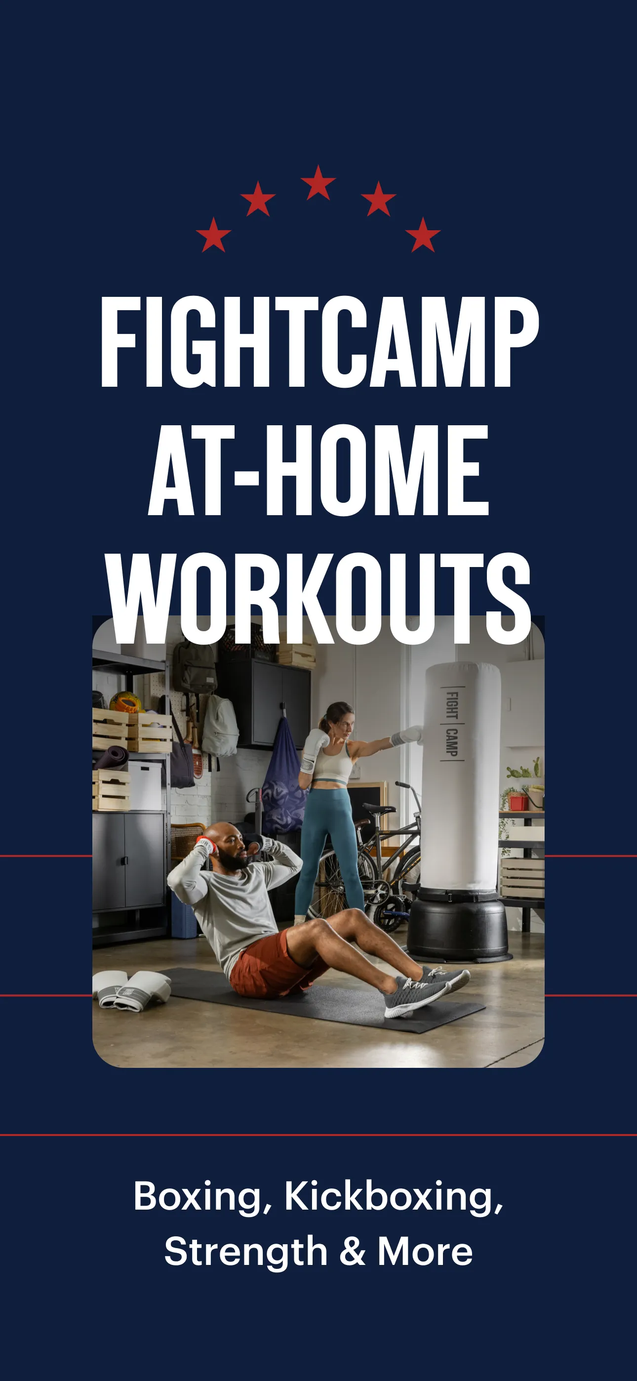 FightCamp Home Boxing Workouts iphone screenshot 1