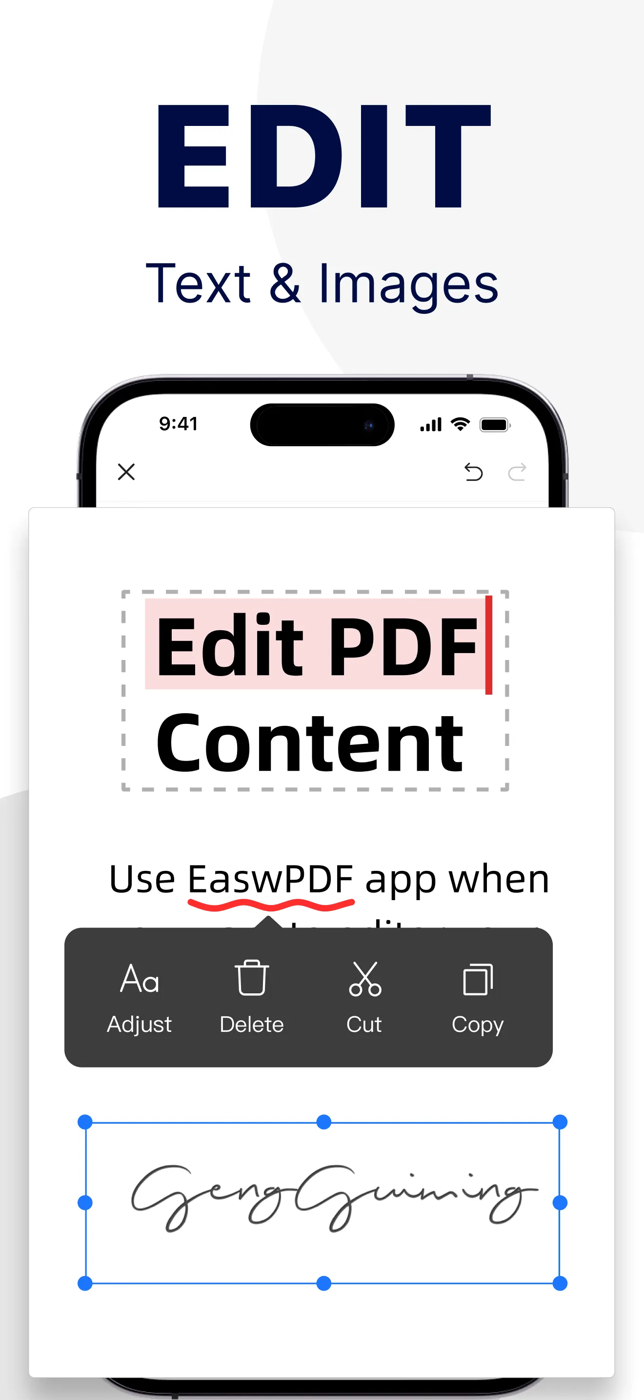 PDF Editor - Reader&Converter iphone screenshot 1