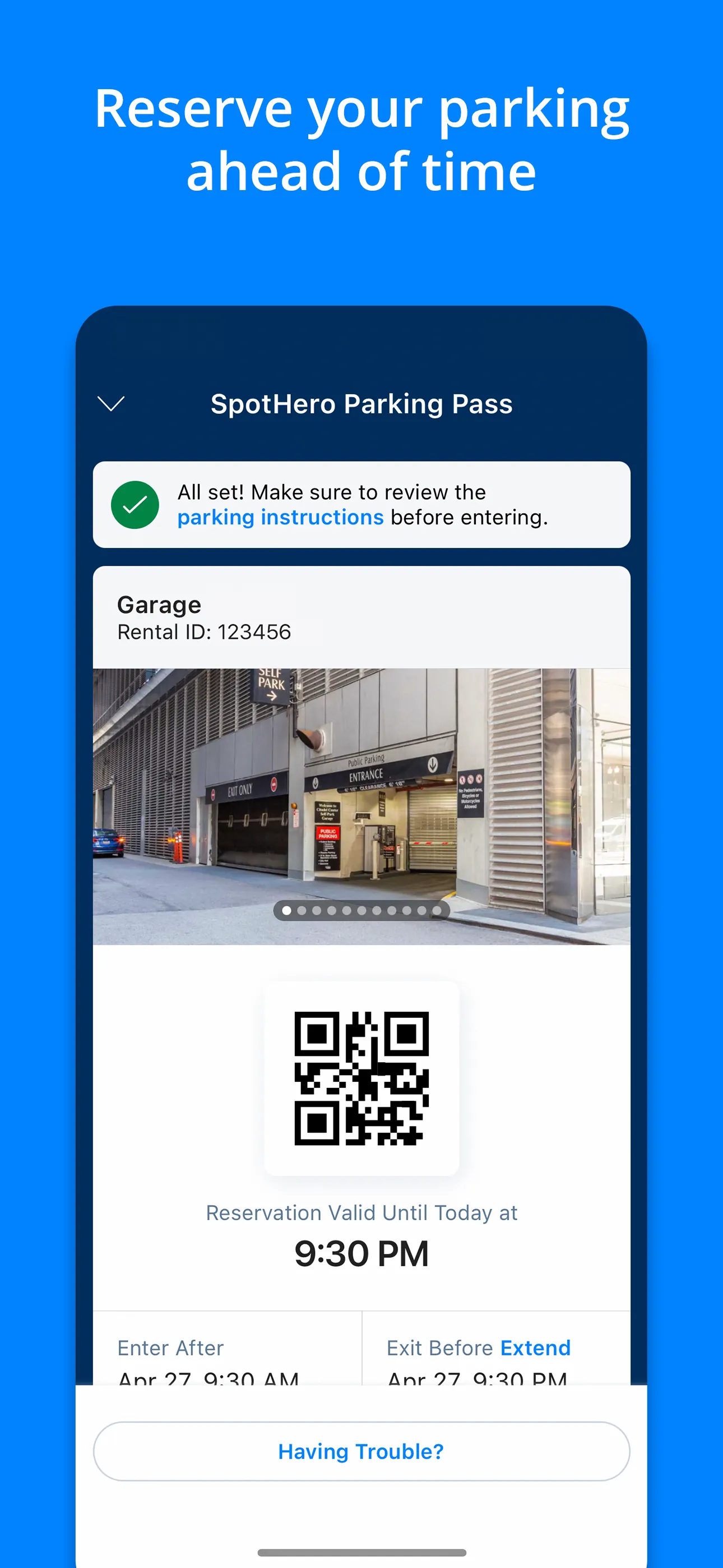 SpotHero: #1 Rated Parking App iphone screenshot 3