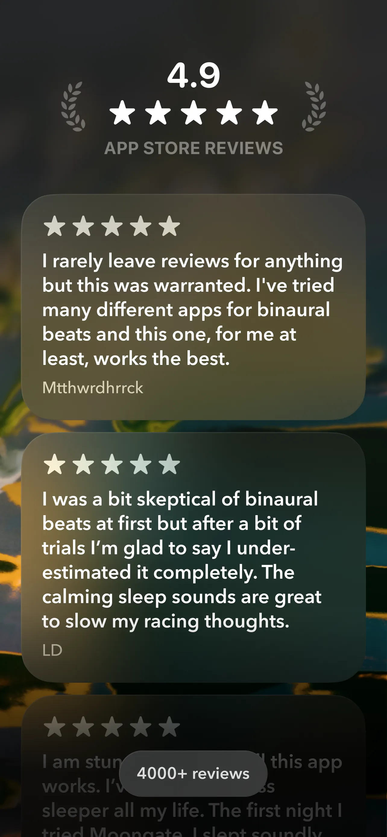 Moongate: Binaural Beats iphone screenshot 7