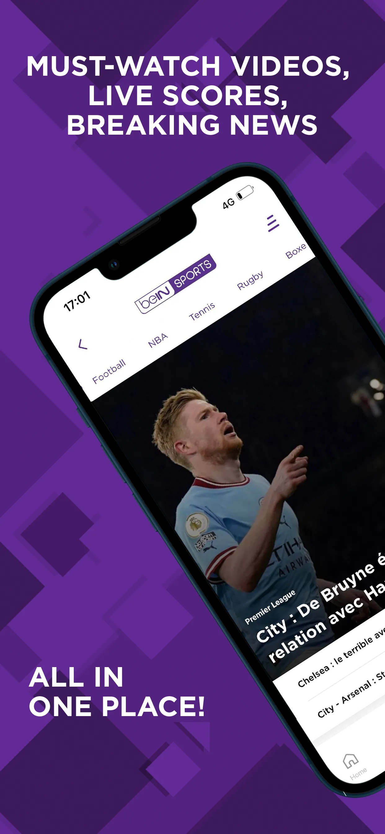 beIN SPORTS iphone screenshot 1