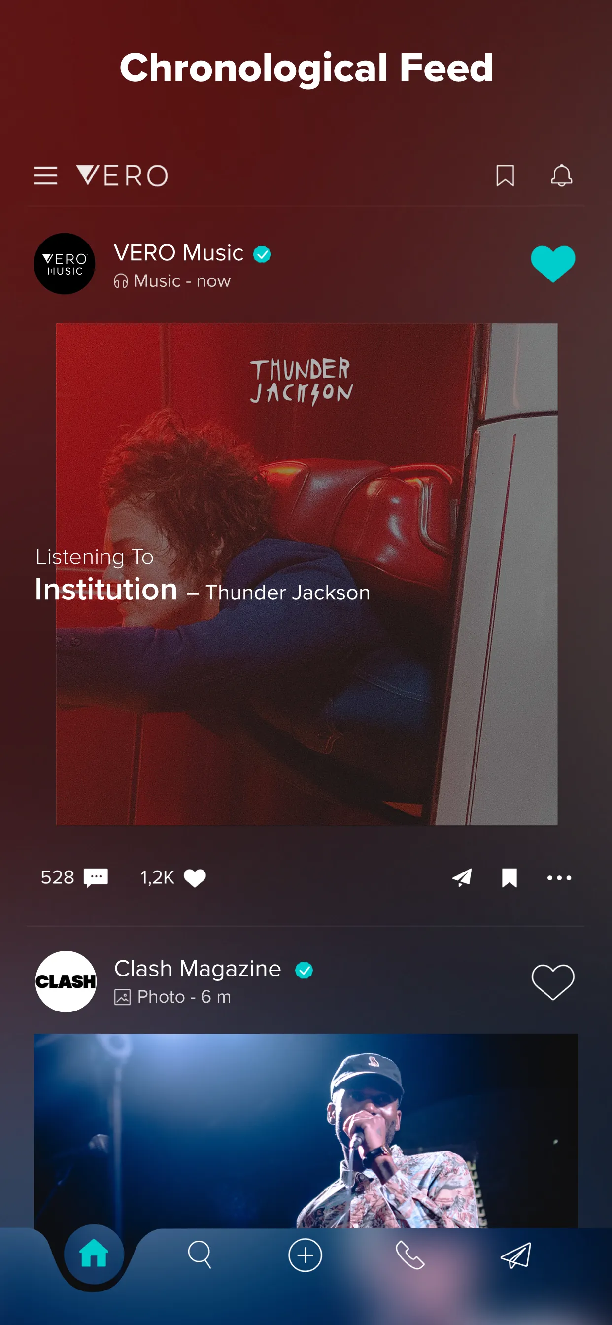 VERO - True Social iphone screenshot 1