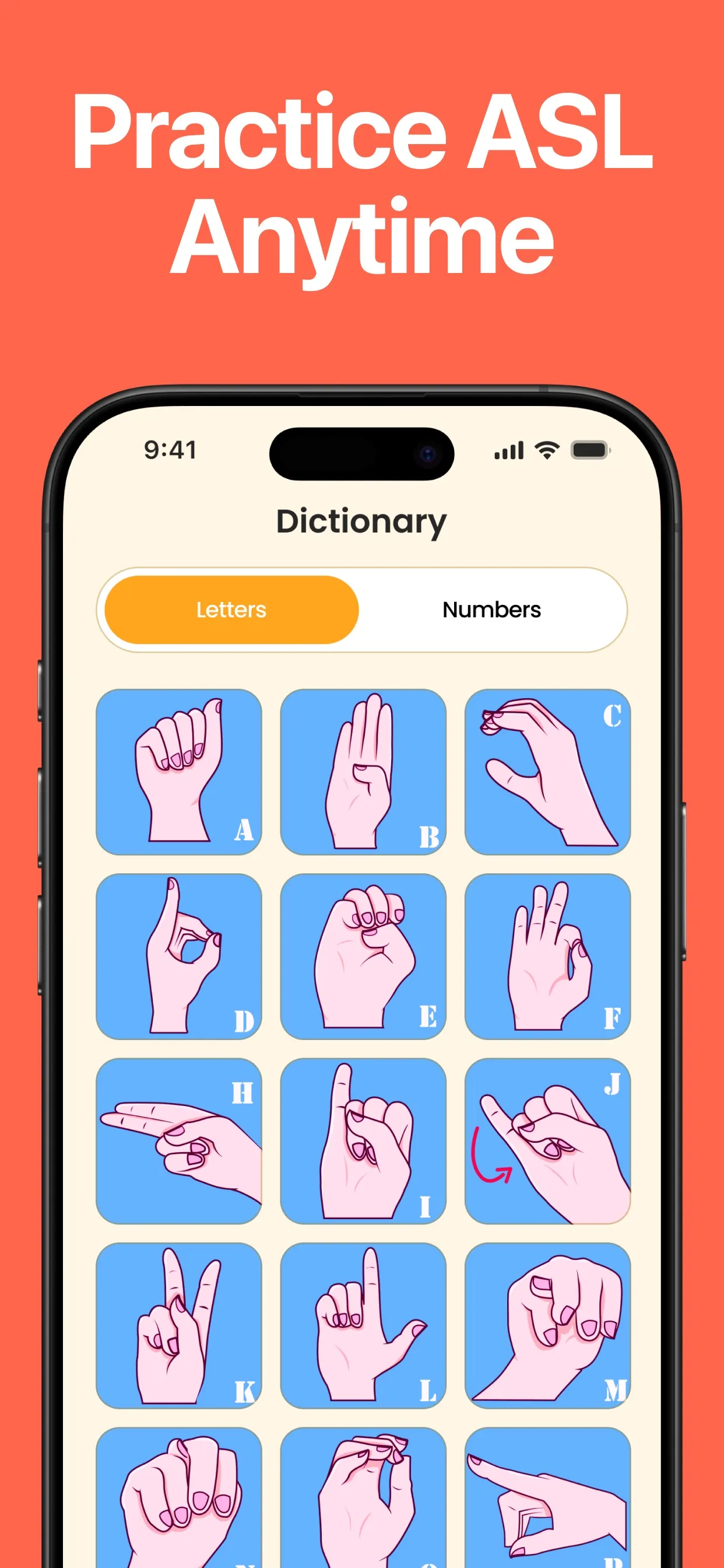 ASL Sign Language Learningㅤ iphone screenshot 4