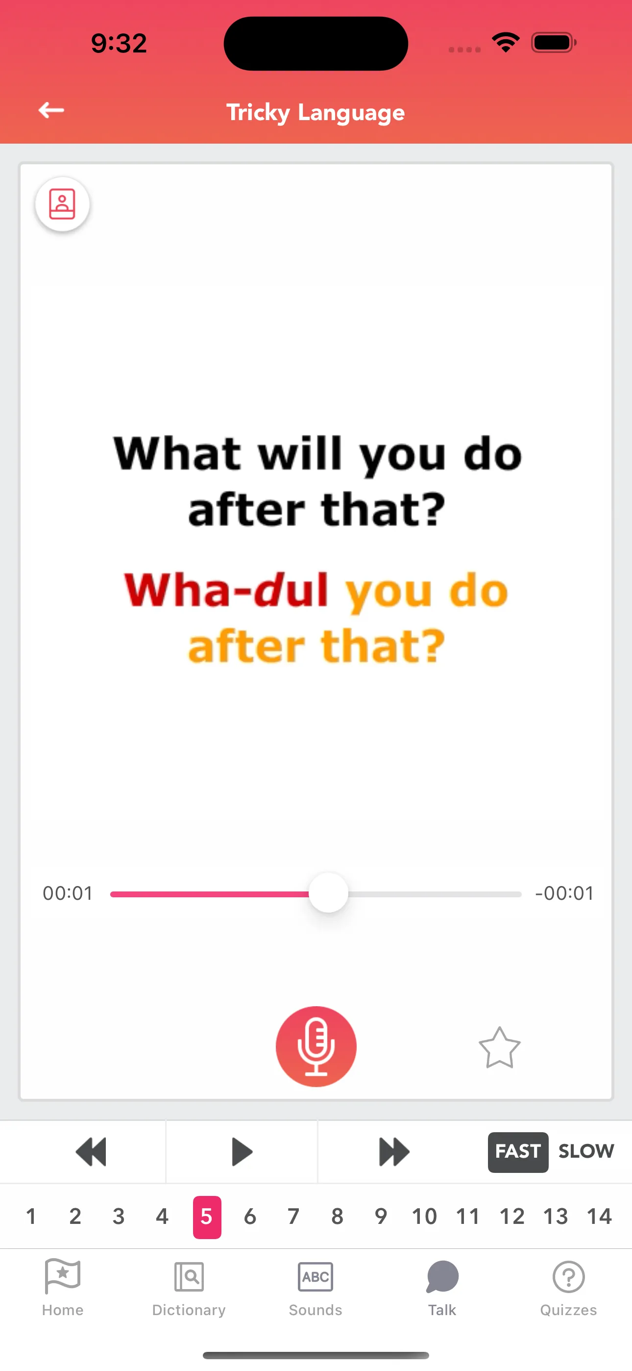 JUNA Accent Coach iphone screenshot 4
